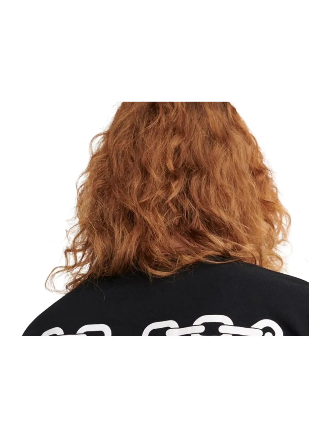 Мужская футболка с принтом Chain Arrows OFF-WHITE — изображение 2 из 2, черный/белый