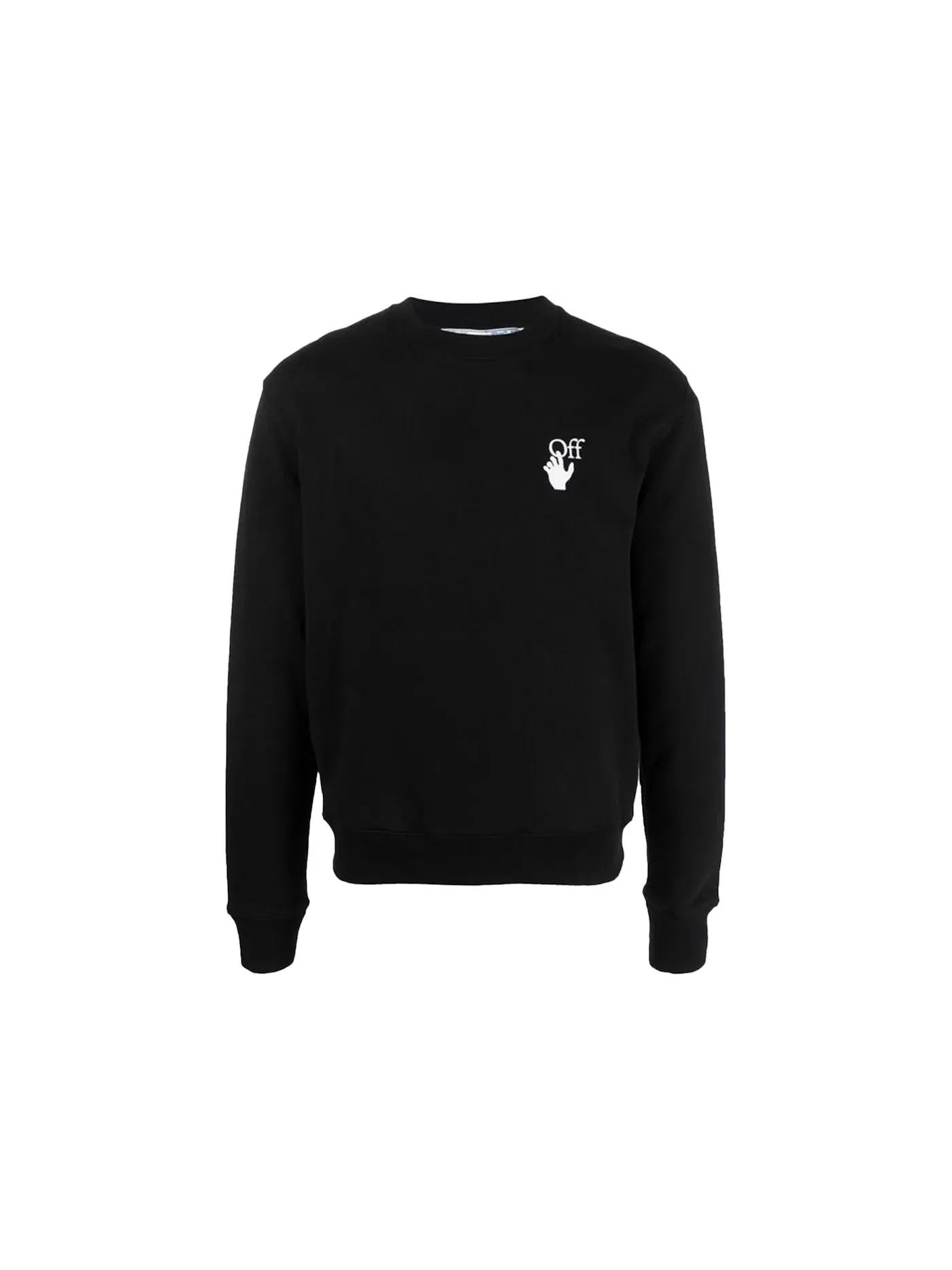 Мужской свитшот с градиентным принтом OFF-WHITE Degrade Arrows Crewneck — изображение 1 из 2, черный/мульти