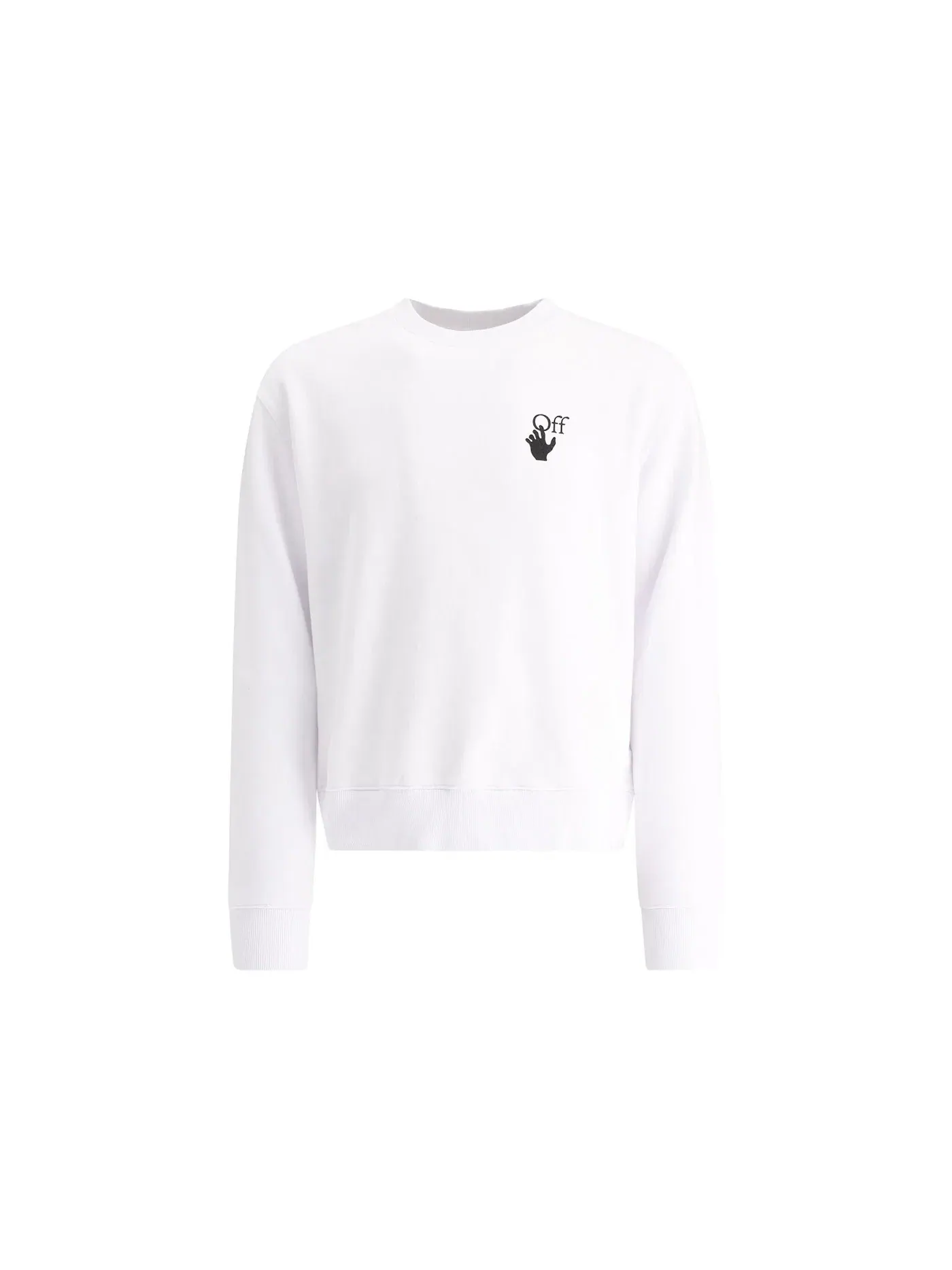 Мужской свитшот Degrade Arrows Crewneck OFF-WHITE — изображение 1 из 2, белый/мульти