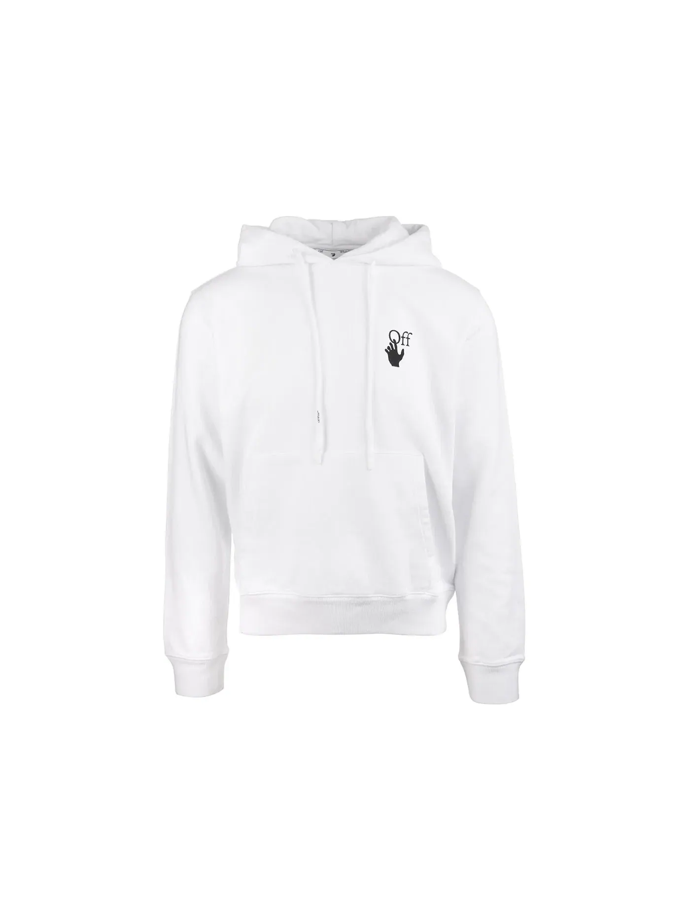 Мужской худи с градиентным принтом Стрелы OFF-WHITE — изображение 1 из 2, белый