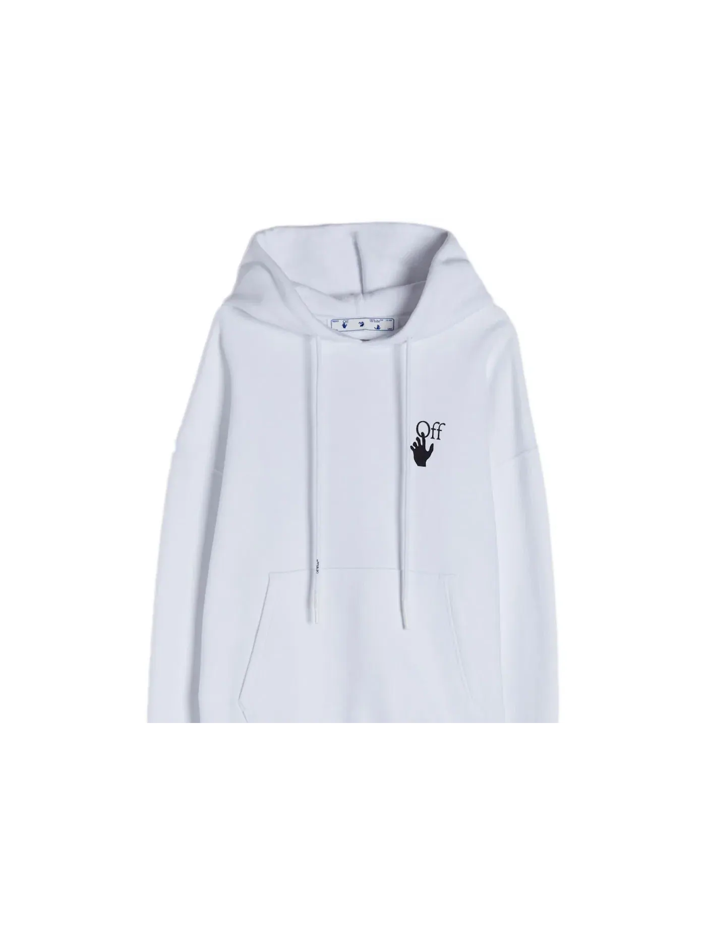 Мужская худи с градиентом и стрелками Degrade Arrows OFF-WHITE — изображение 2 из 2, белый/мульти
