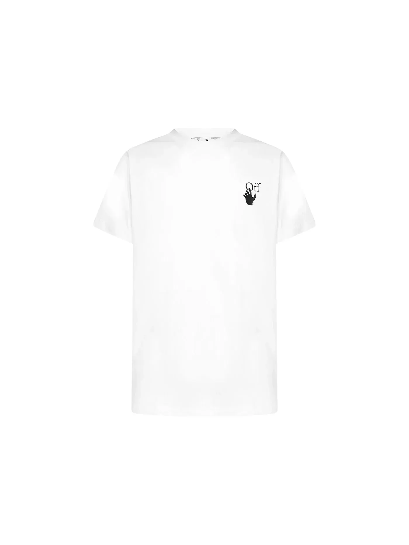Мужская футболка с принтом Degrade Arrows T-Shirt OFF-WHITE — изображение 1 из 2, белый мульти