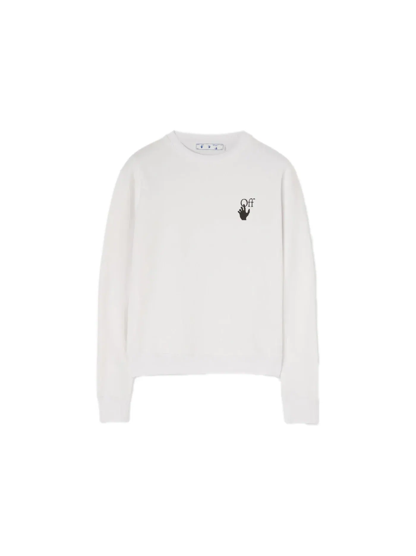 Мужской свитшот с принтом Degrade Arrows OFF-WHITE — изображение 1 из 2, белый/черный