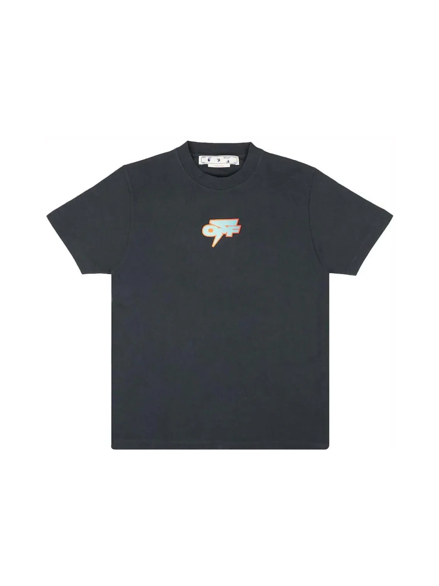 Мужская футболка с принтом Degrade Thund Slim S/S Tee OFF-WHITE, Outerspace Light — изображение 1 из 2