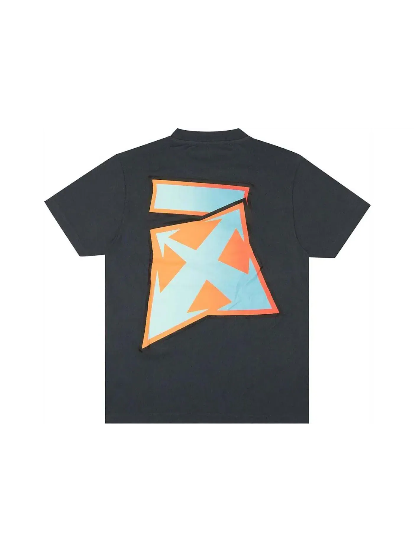 Мужская футболка с принтом Degrade Thund Slim S/S Tee OFF-WHITE, Outerspace Light — изображение 2 из 2