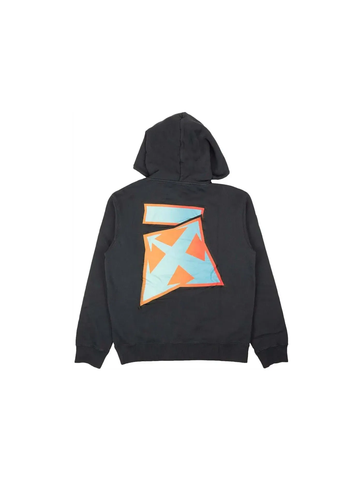 Мужской худой Slim Hoodie OFF-WHITE — изображение 1 из 2, черный