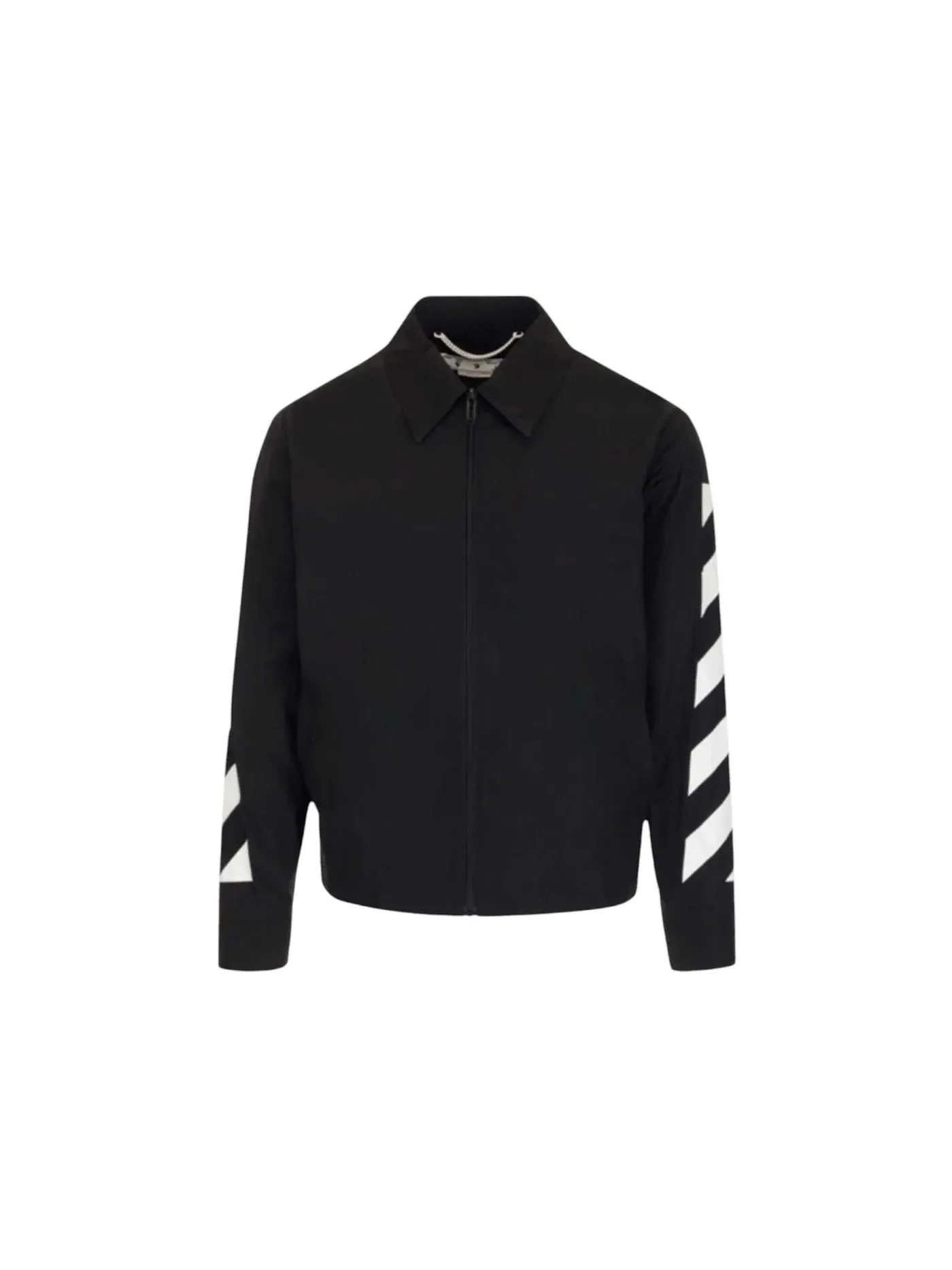 Мужская куртка с логотипом OFF-WHITE — изображение 1 из 1, черный