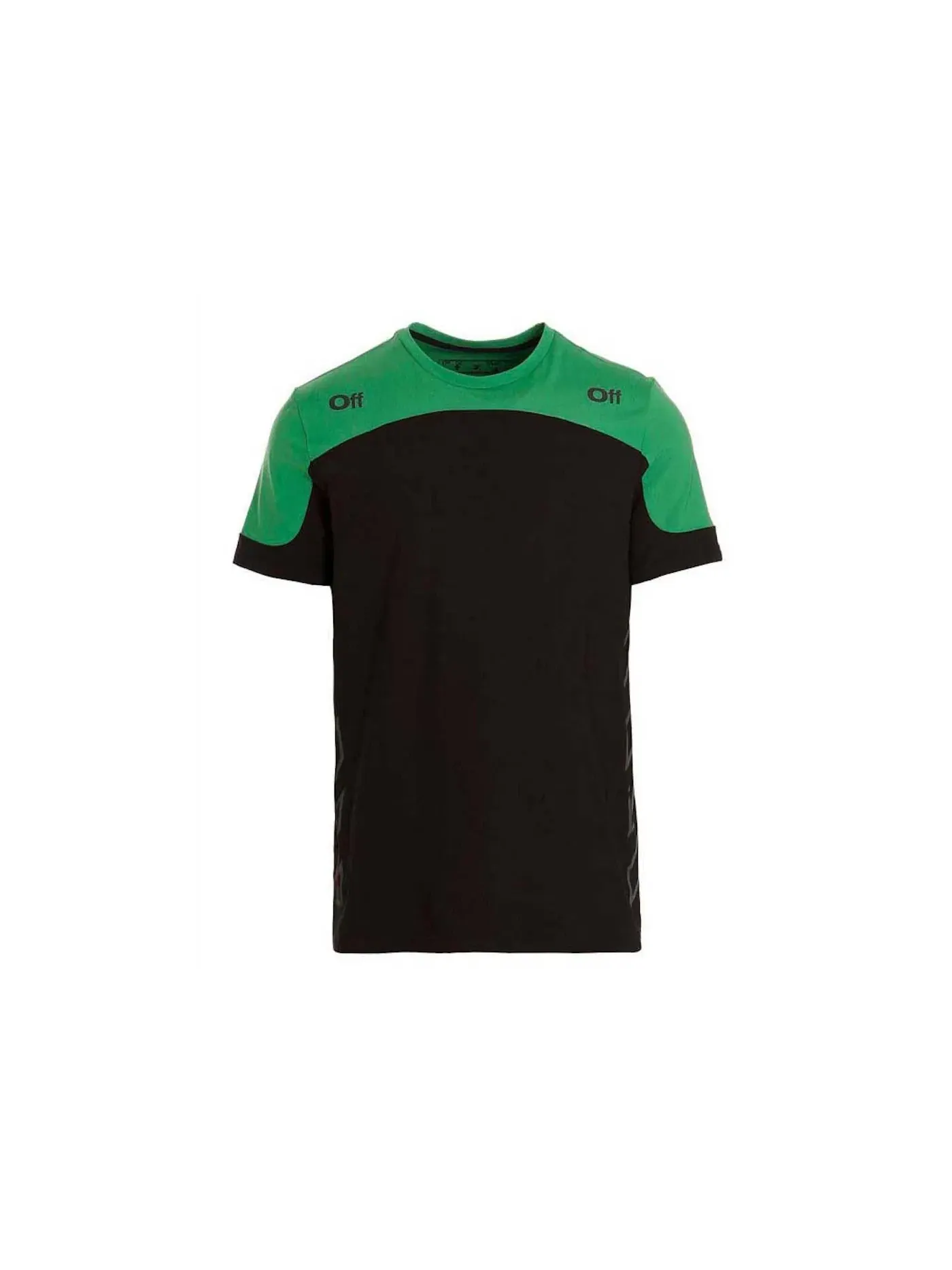 Мужская футболка с принтом Diag Outline Block Sport Tee OFF-WHITE — изображение 1 из 2, черный