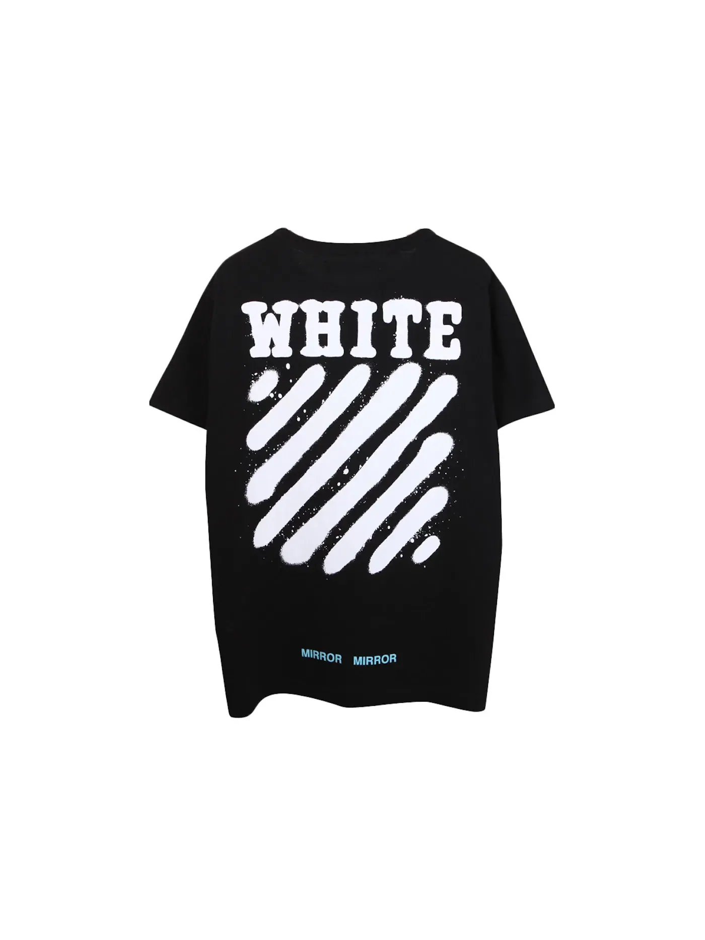 Мужская футболка с принтом Tee OFF-WHITE — изображение 1 из 2, черный