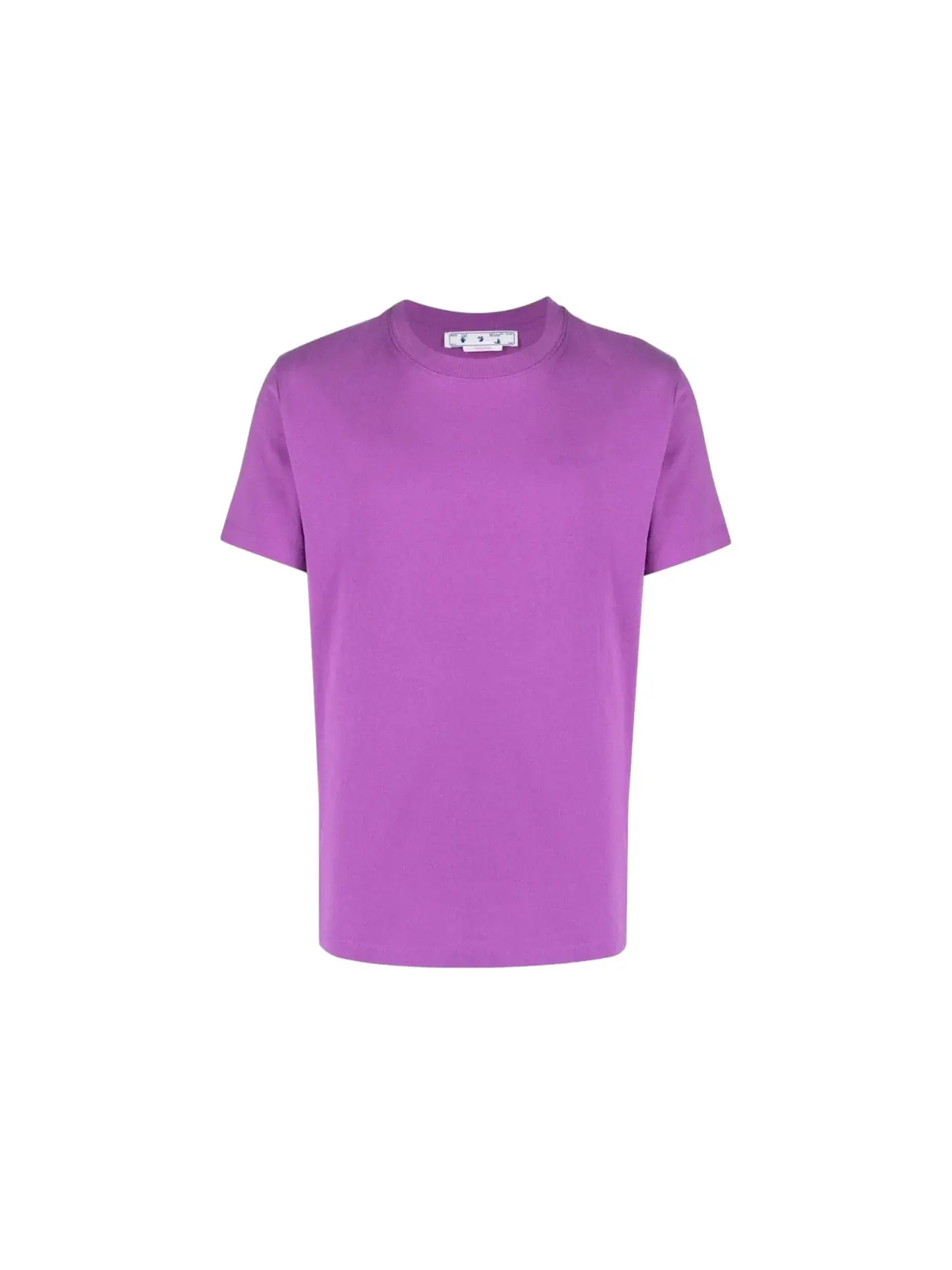 Мужская футболка с принтом Diag Tab Slim Fit OFF-WHITE — изображение 1 из 1, фиолетовый