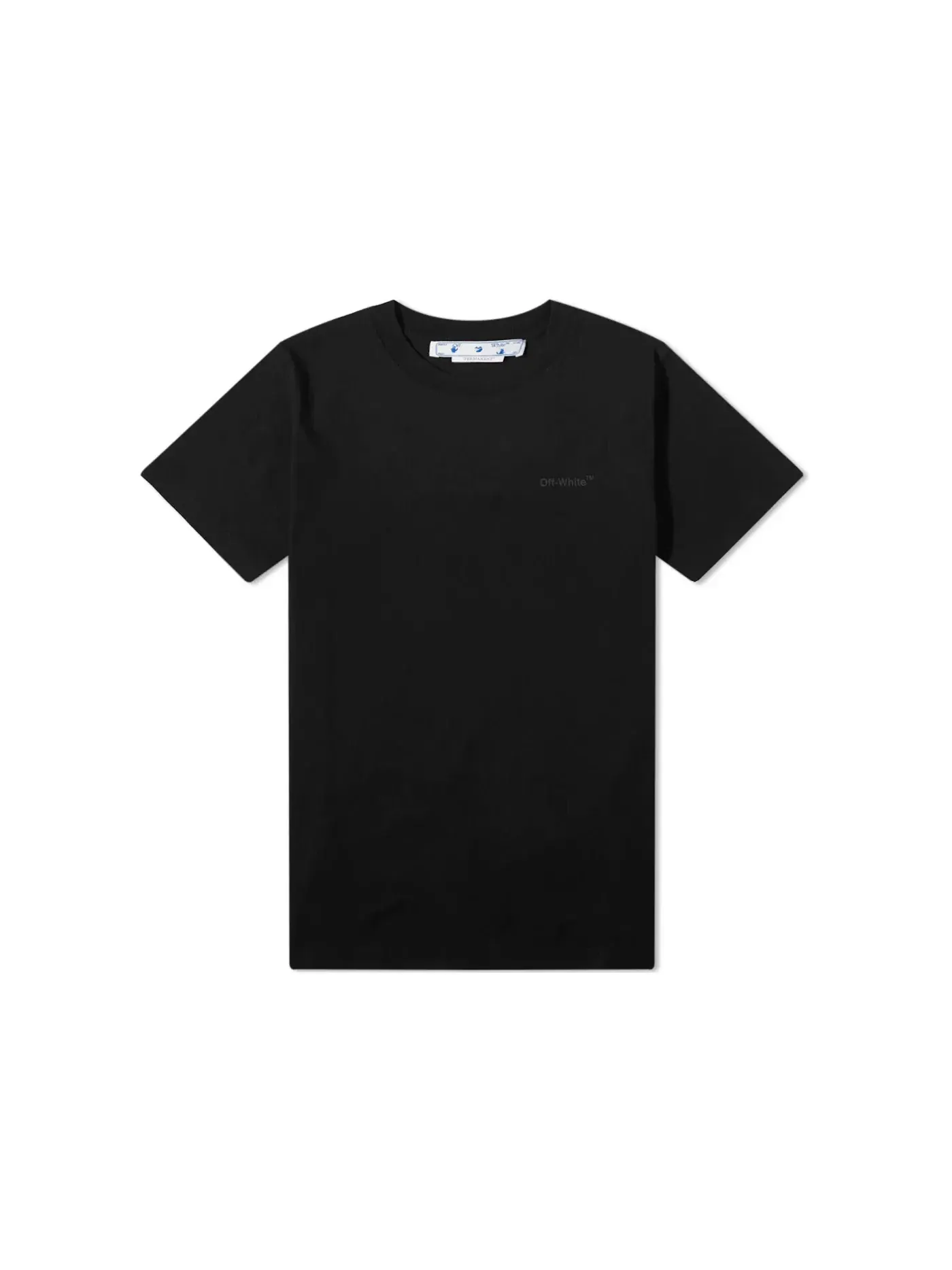 Мужская футболка с длинным рукавом OFF-WHITE Diagonal Tab Slim — изображение 1 из 2, черный
