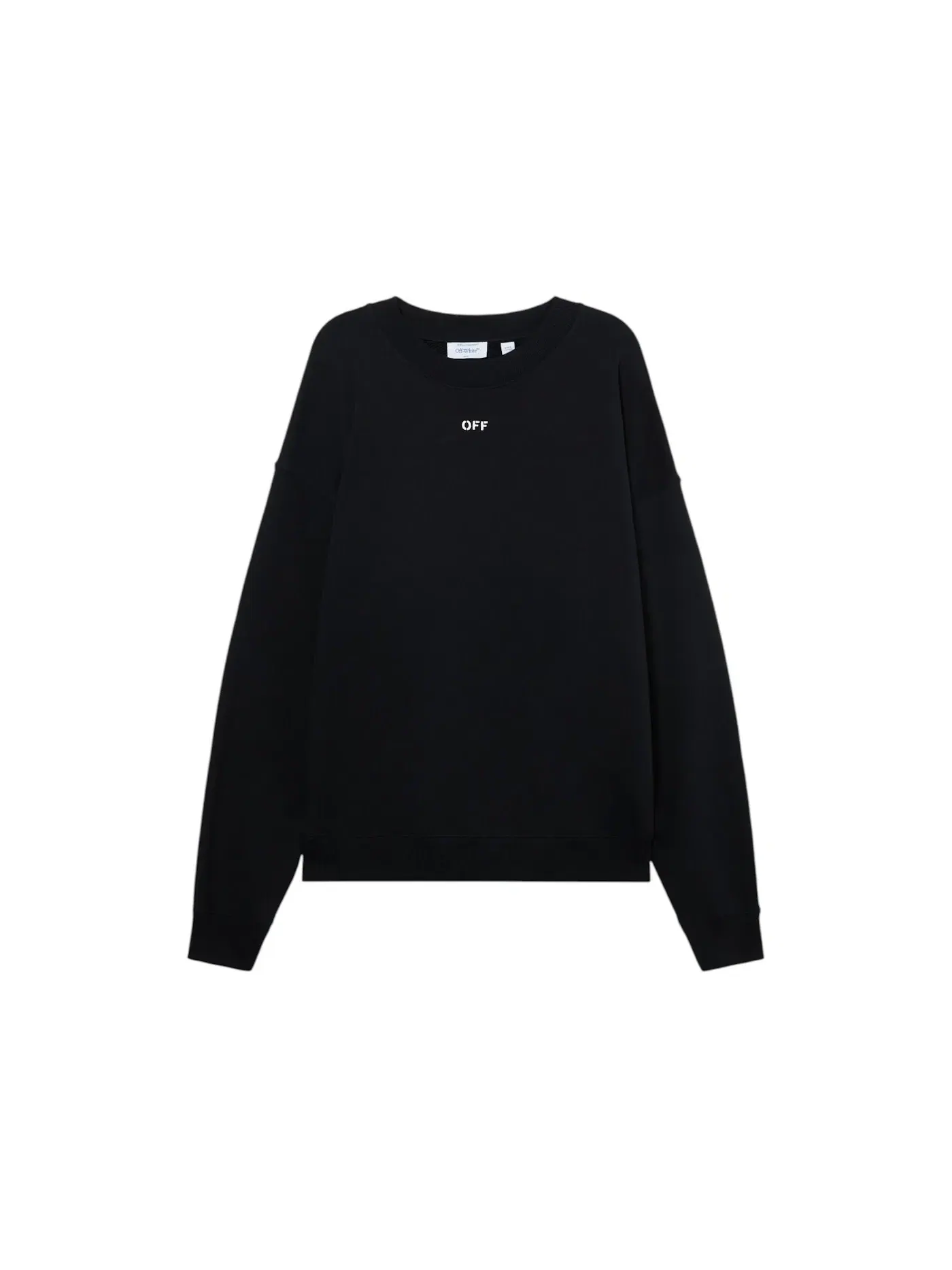 Мужской свитшот с принтом OFF-WHITE Dotted Arrow Diagonal Skate — изображение 1 из 1, белый