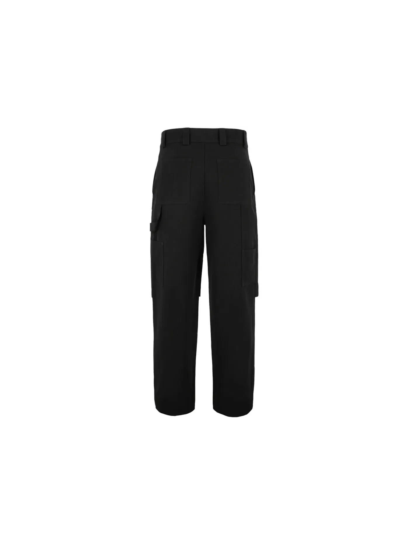 Мужские брюки-карго с двойным слоем OFF-WHITE — изображение 2 из 3, черный