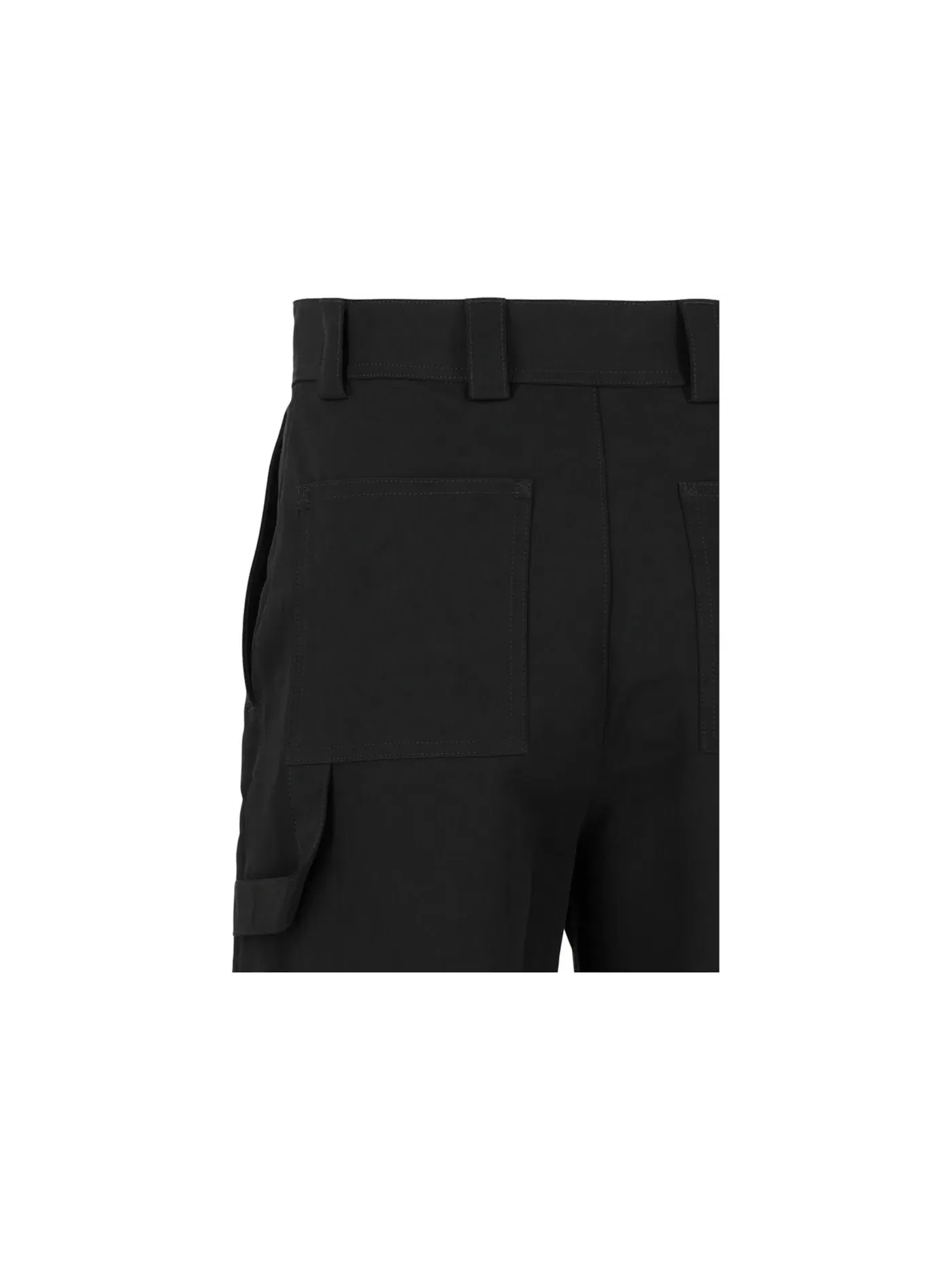 Мужские брюки-карго с двойным слоем OFF-WHITE — изображение 3 из 3, черный