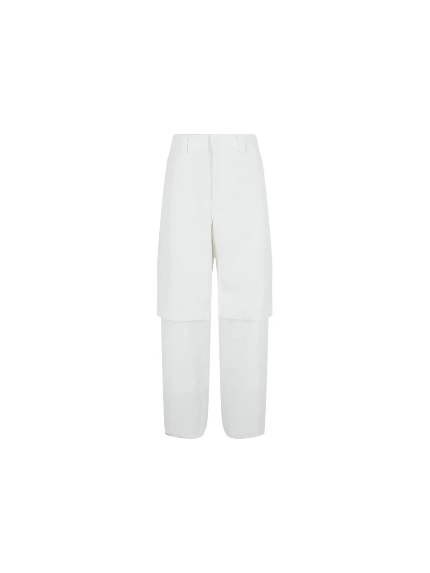 Мужские брюки карго с двойным слоем OFF-WHITE — изображение 1 из 3, белый