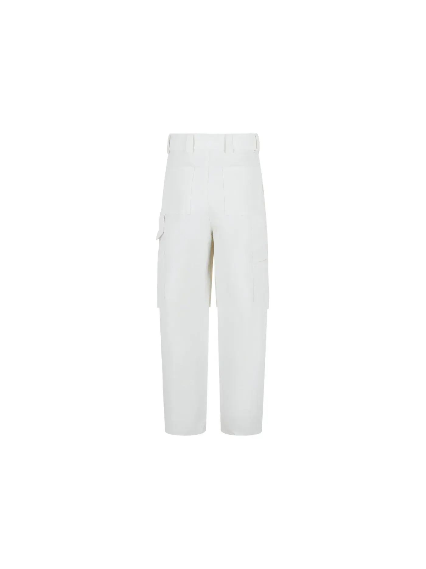 Мужские брюки карго с двойным слоем OFF-WHITE — изображение 2 из 3, белый