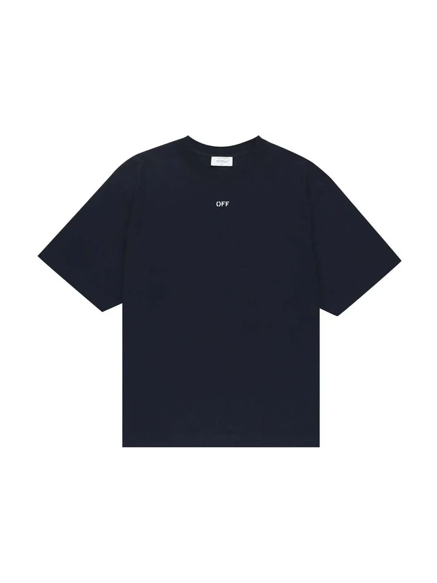 Мужская футболка с принтом S/S Tee OFF-WHITE — изображение 2 из 2, темно-синий/белый