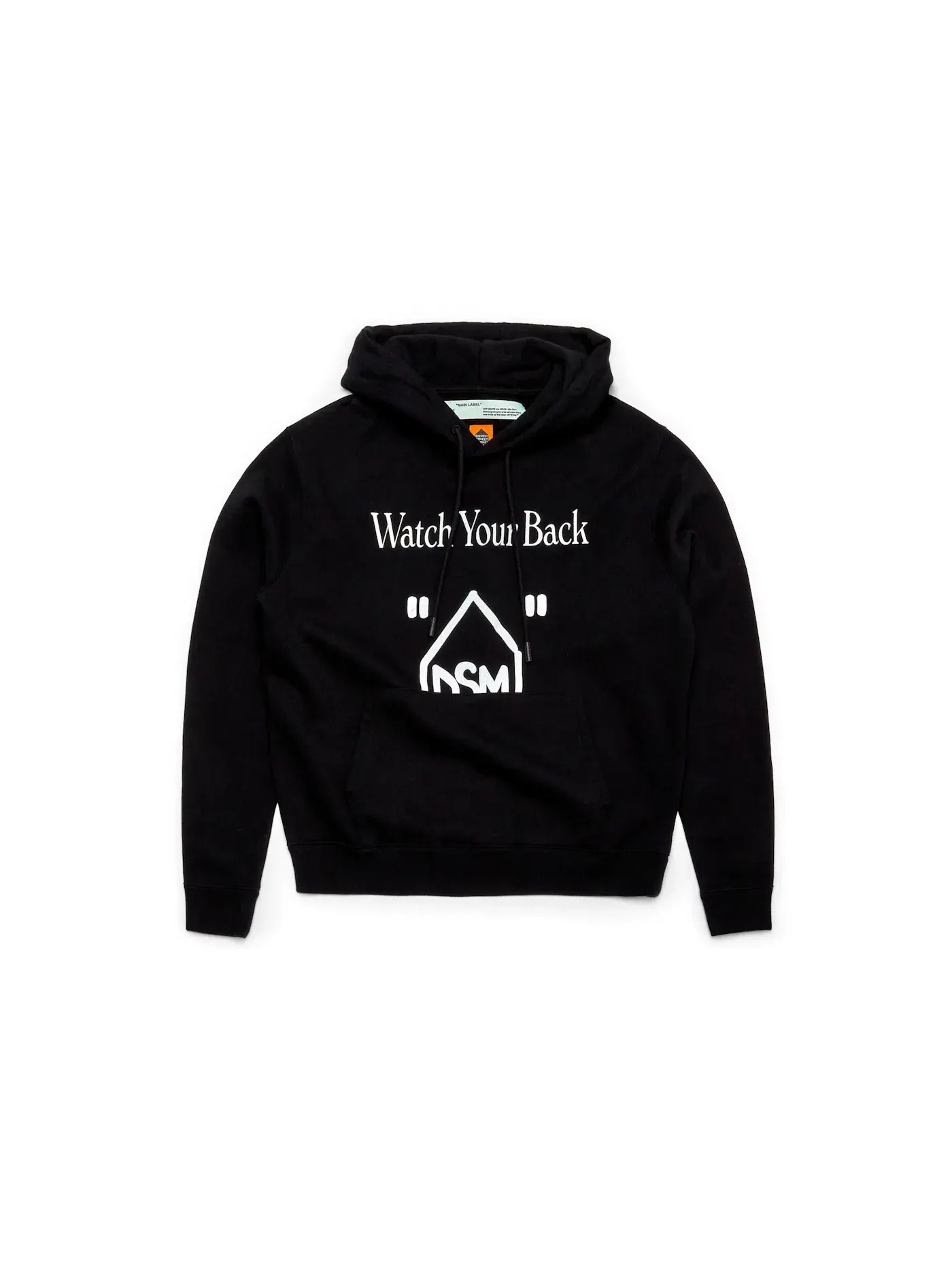 Мужской худи OFF-WHITE DSM Hoodie — изображение 1 из 2, черный