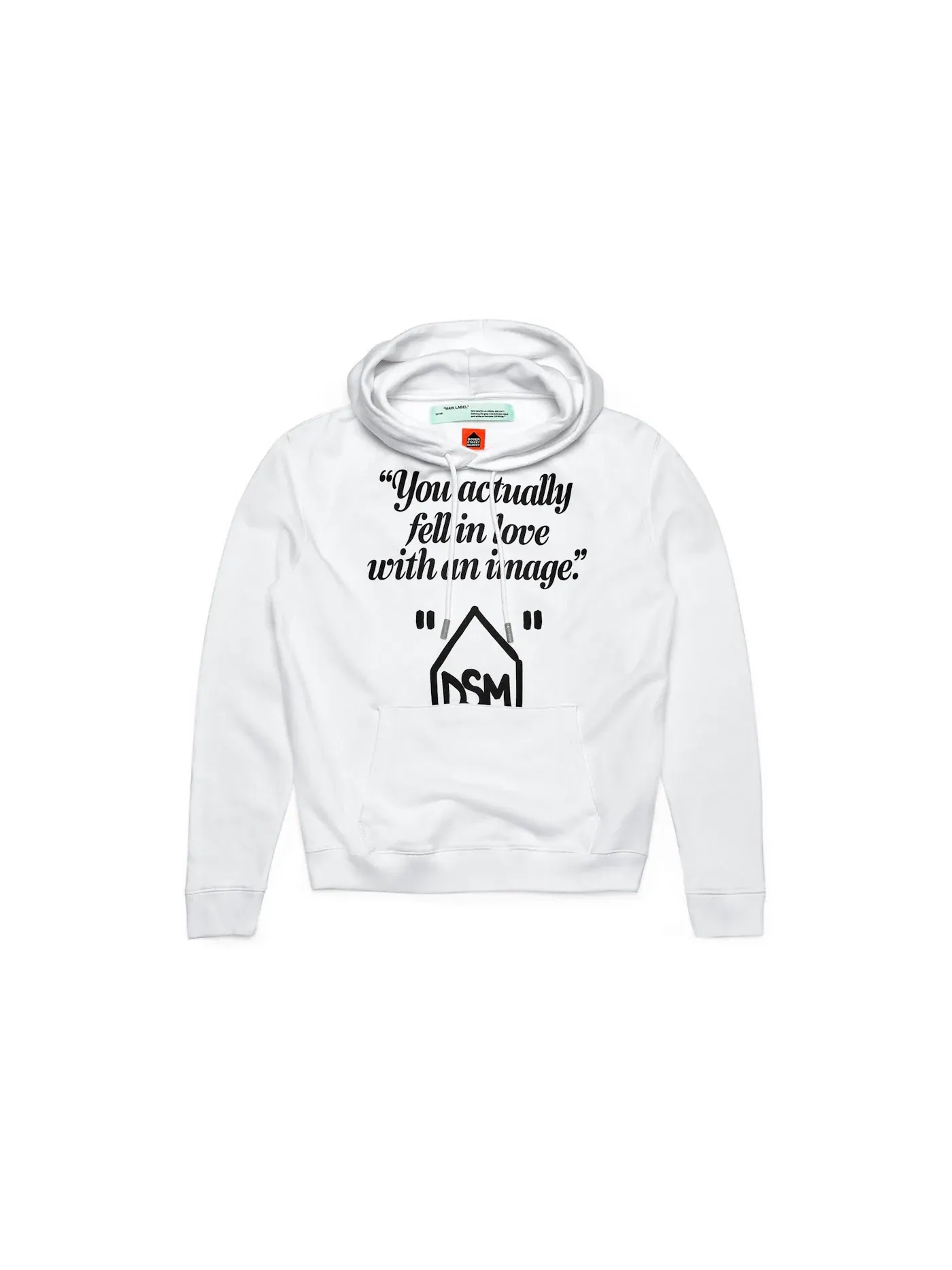 Мужской худи OFF-WHITE Hoodie — изображение 1 из 2, белый