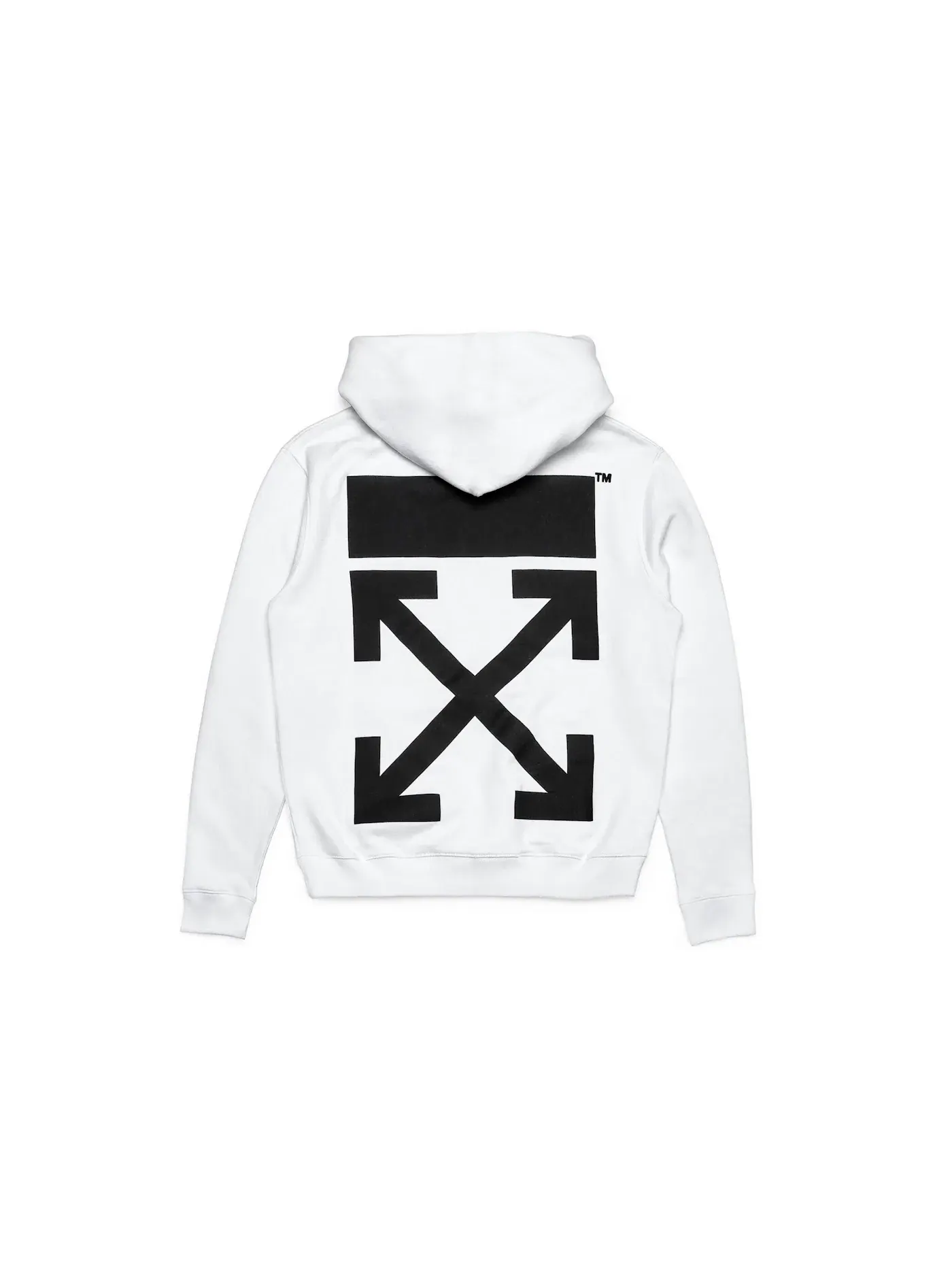 Мужской худи OFF-WHITE Hoodie — изображение 2 из 2, белый