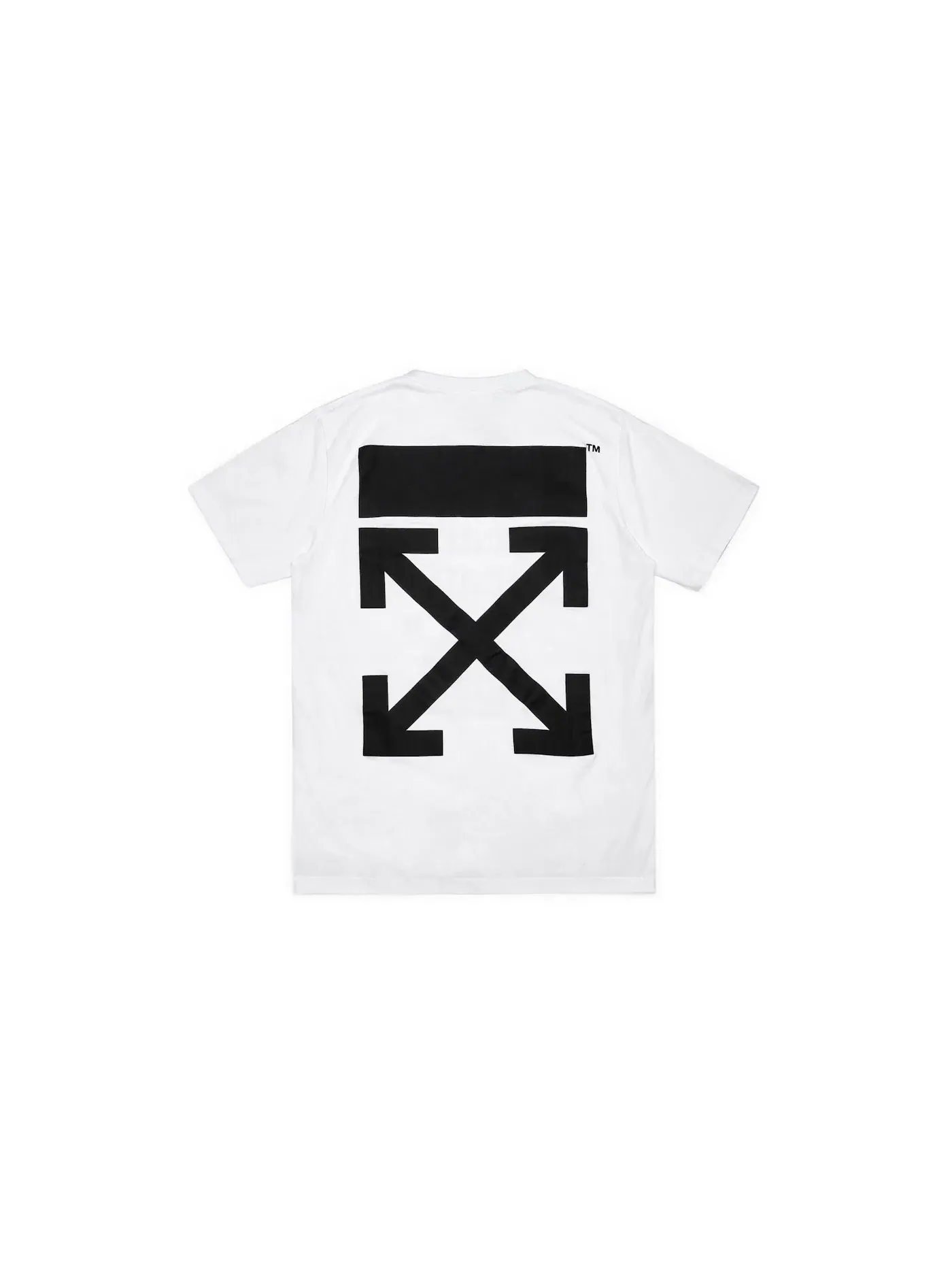 Мужская футболка с принтом OFF-WHITE Tee — изображение 2 из 2, белый