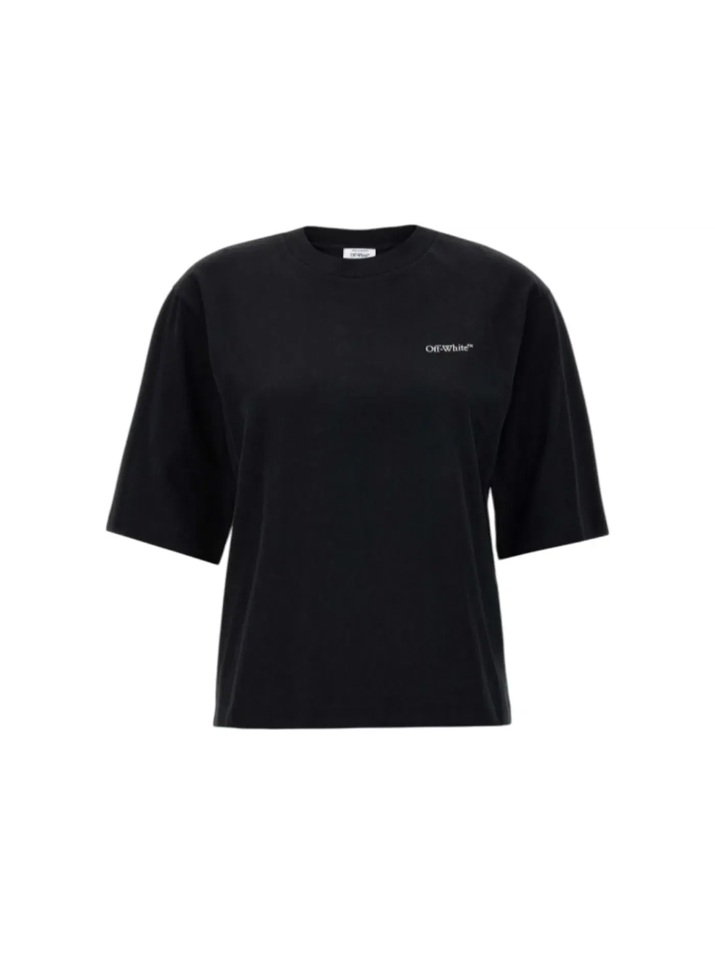 Мужская футболка с принтом OFF-WHITE Floral Arrow X-Ray T-shirt — изображение 2 из 2, черный