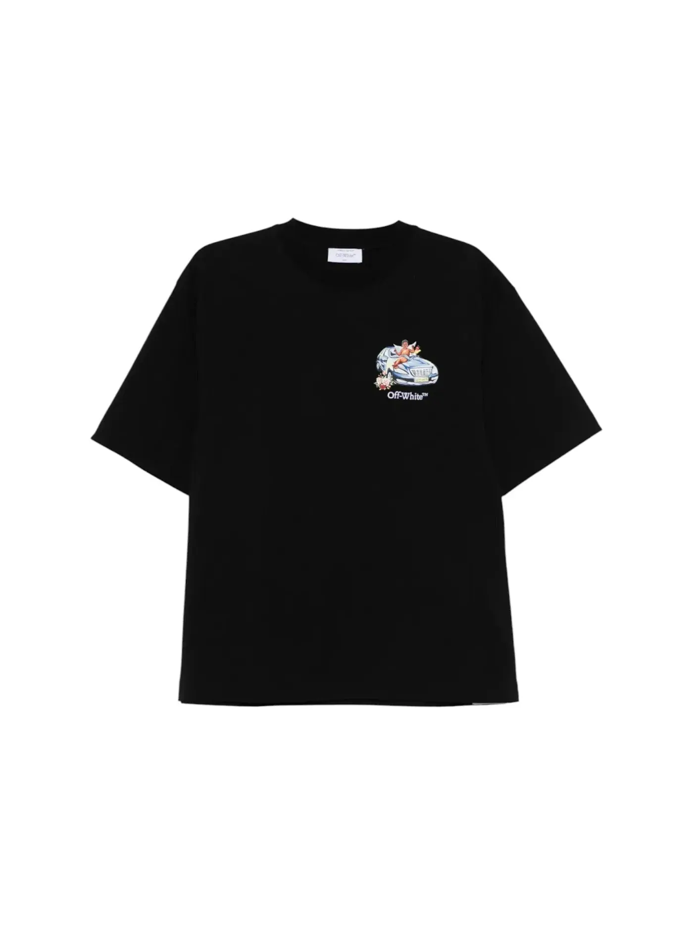 Мужская футболка с принтом Fresco Arrow Skate Tee OFF-WHITE — изображение 1 из 1, черный/белый