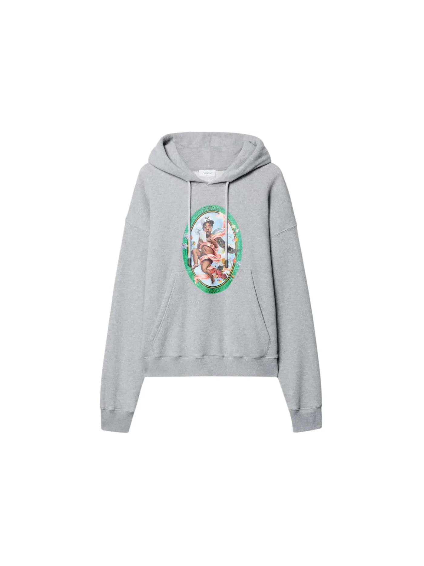 Мужской худи Fresco Oval Skate OFF-WHITE — изображение 1 из 1, серый