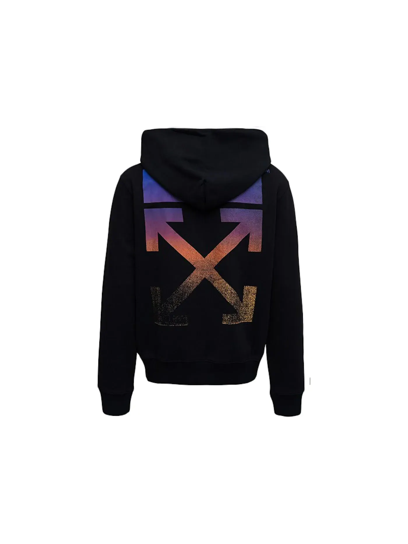 Мужской худи с градиентным принтом OFF-WHITE Hoodie — изображение 1 из 2, черный
