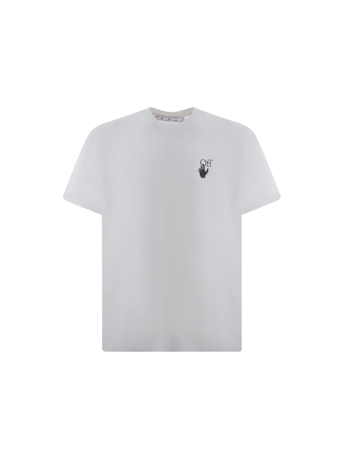 Мужская футболка с принтом Gradient Arrows OFF-WHITE — изображение 2 из 2, белый