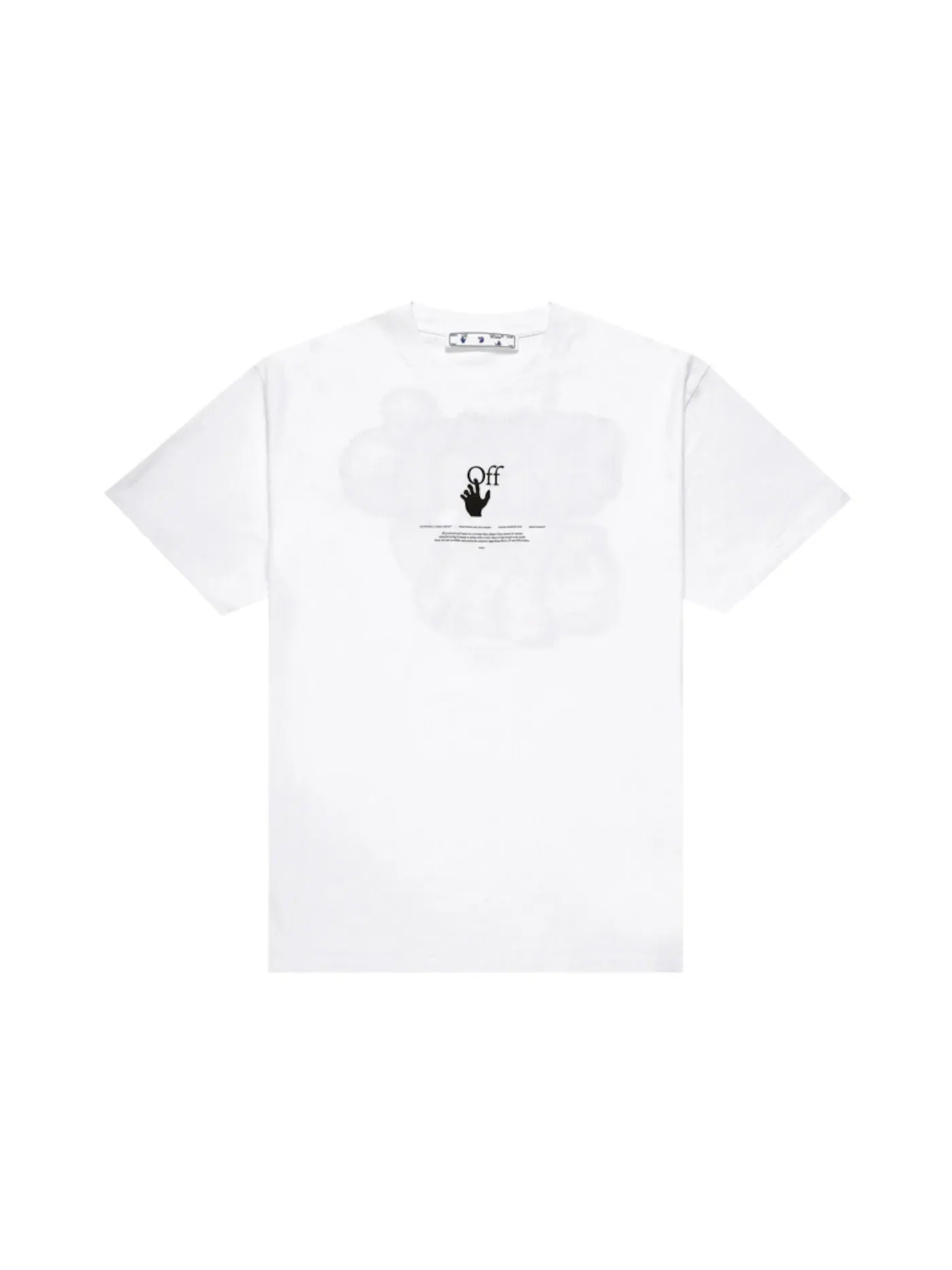 Мужская футболка с принтом Graff OFF-WHITE — изображение 1 из 2, белый