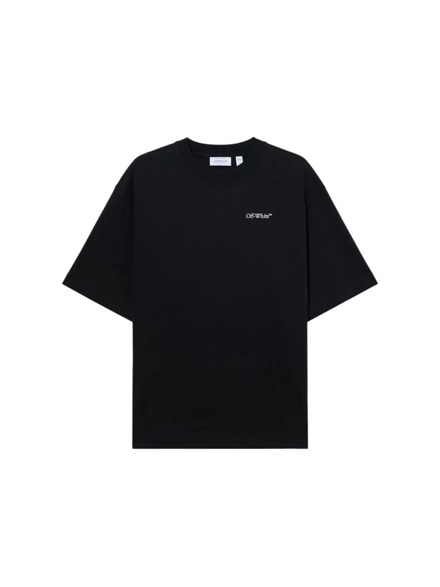 Мужская футболка с принтом Half Arrow Skate OFF-WHITE — изображение 1 из 1, черный