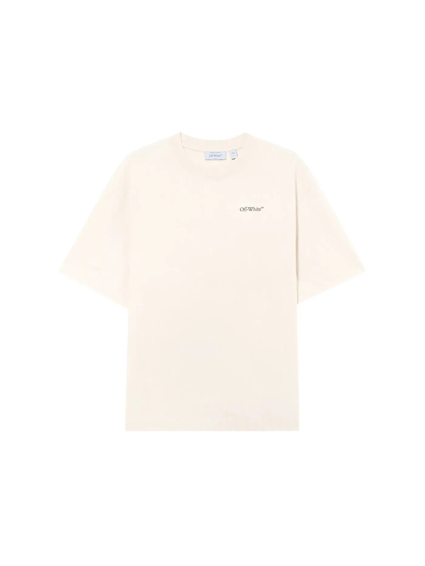 Мужская футболка с принтом Half Arrow Skate OFF-WHITE — изображение 1 из 1, серый