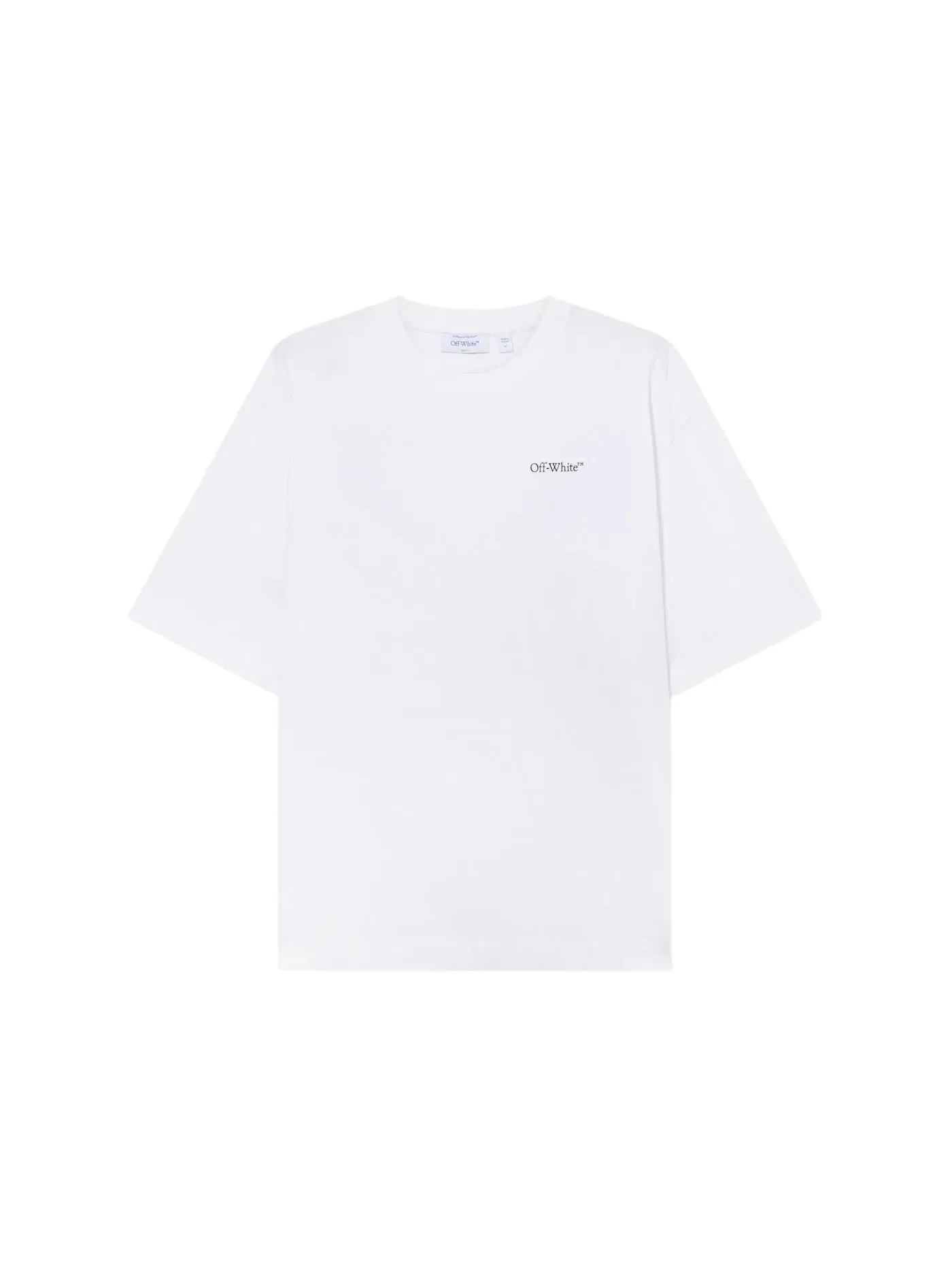 Мужская футболка с принтом Half Arrow Skate OFF-WHITE — изображение 1 из 1, белый