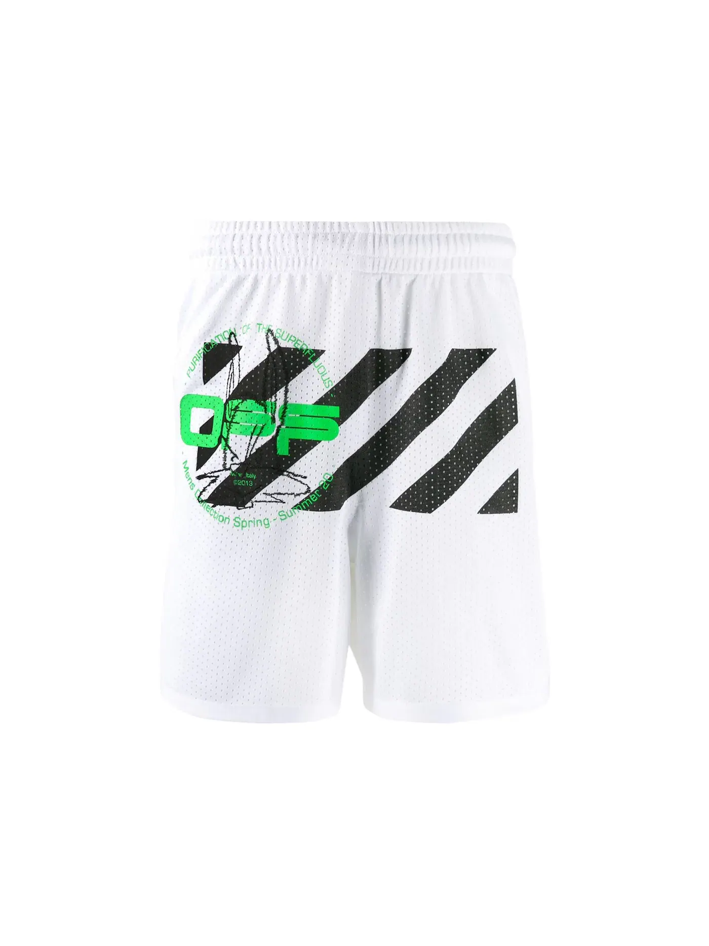 Мужские шорты с принтом Harry the Bunny OFF-WHITE — изображение 1 из 2, белый/мульти