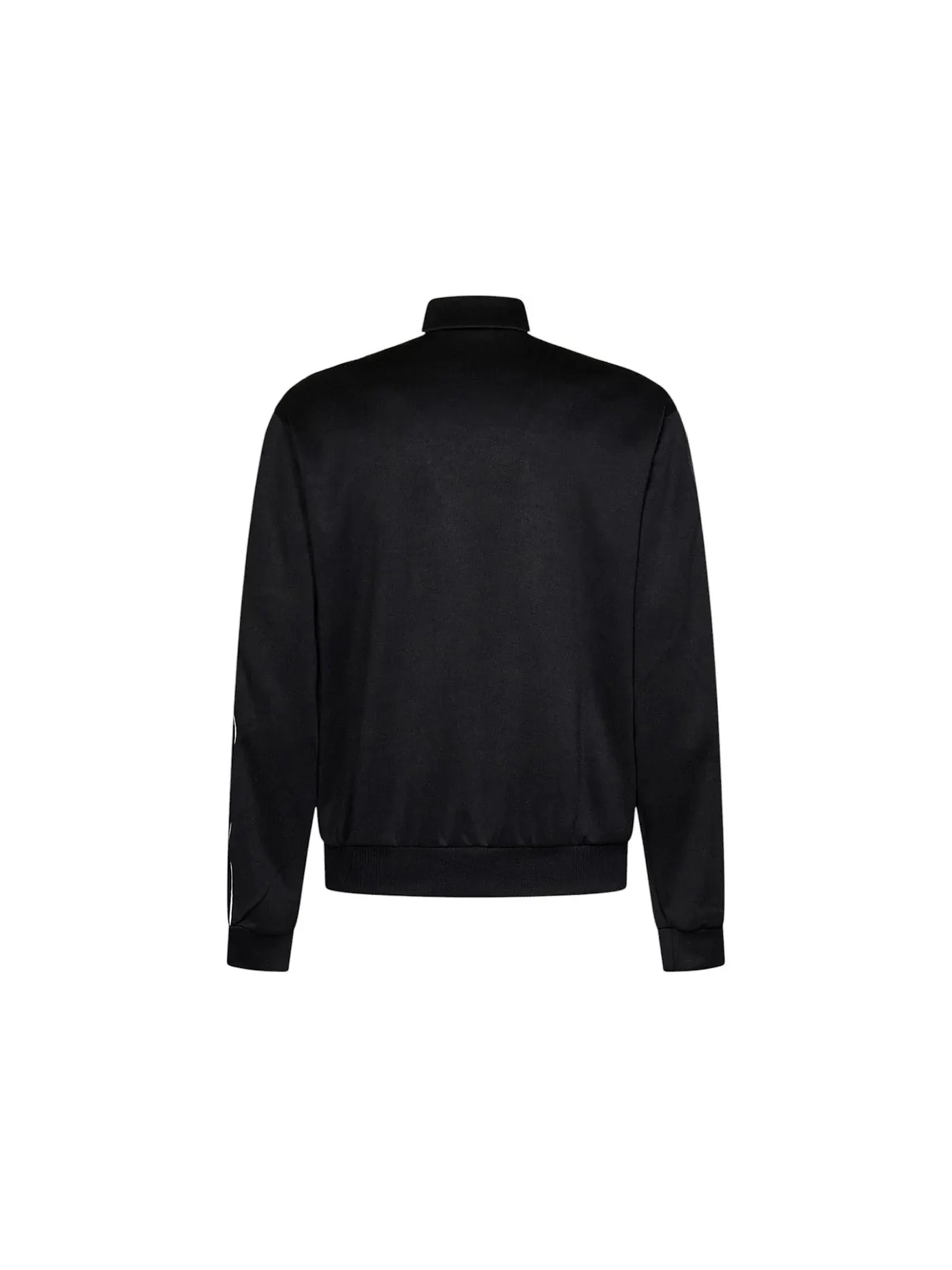 Мужская куртка с принтом Knit Tape Track Jacket OFF-WHITE — изображение 2 из 2, черный