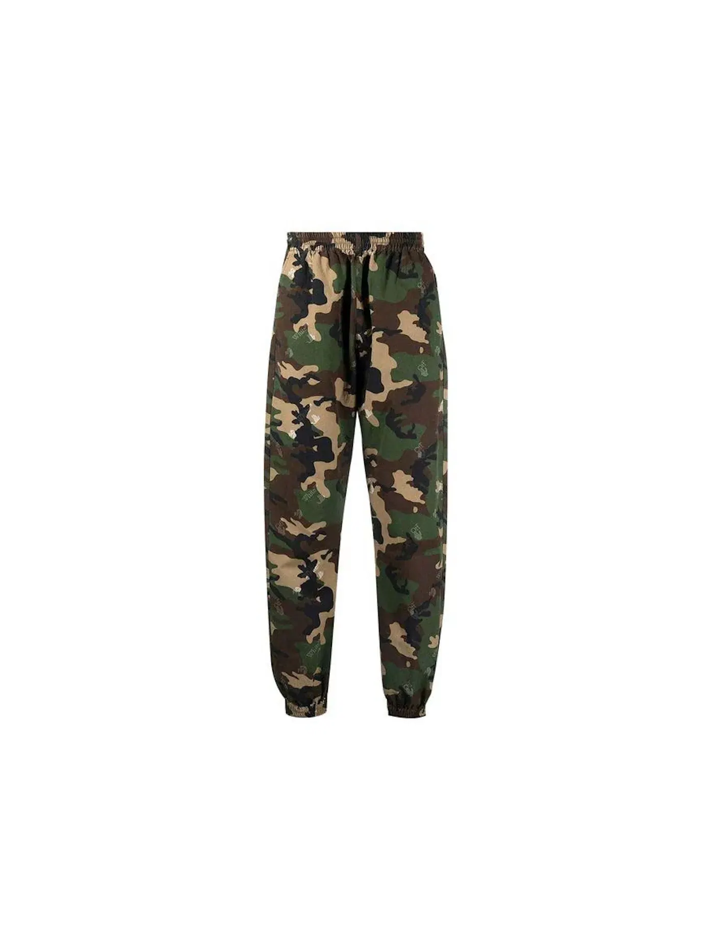 Мужские штаны с камуфляжным принтом OFF-WHITE — 1