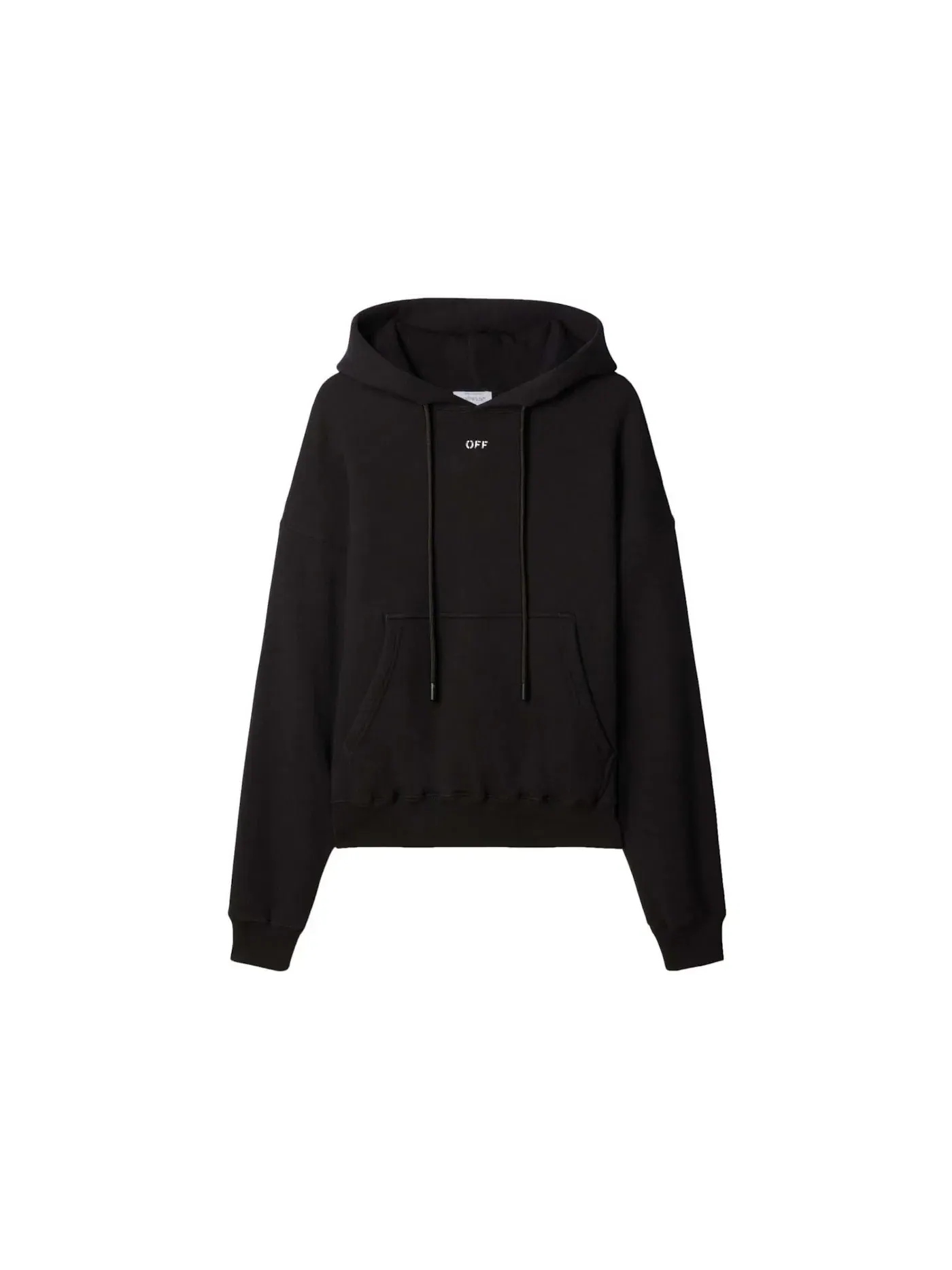 Мужской худи с принтом OFF-WHITE — изображение 1 из 1, черный
