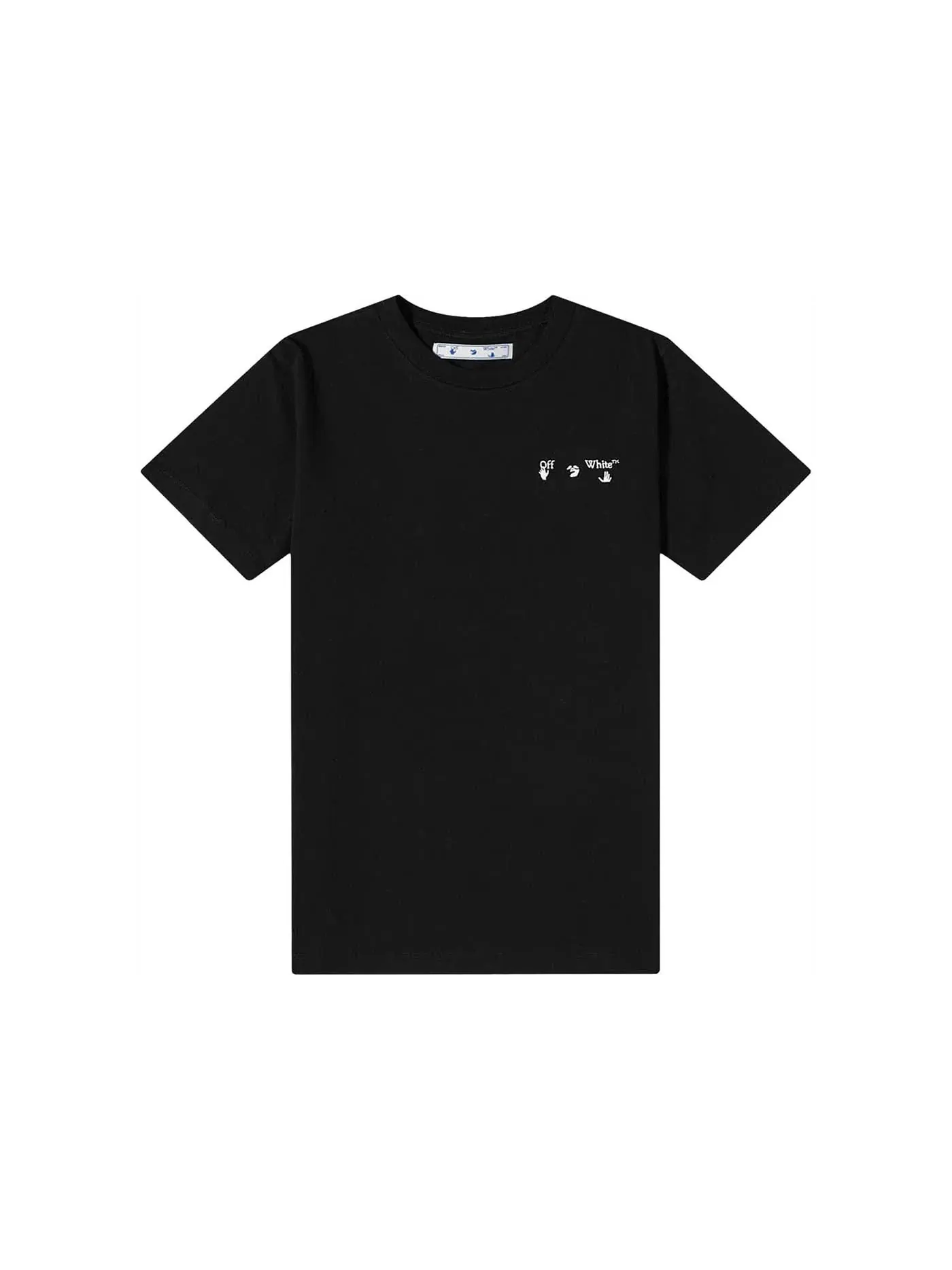 Мужская футболка с коротким рукавом с принтом OFF-WHITE T-shirt — изображение 1 из 1, черный