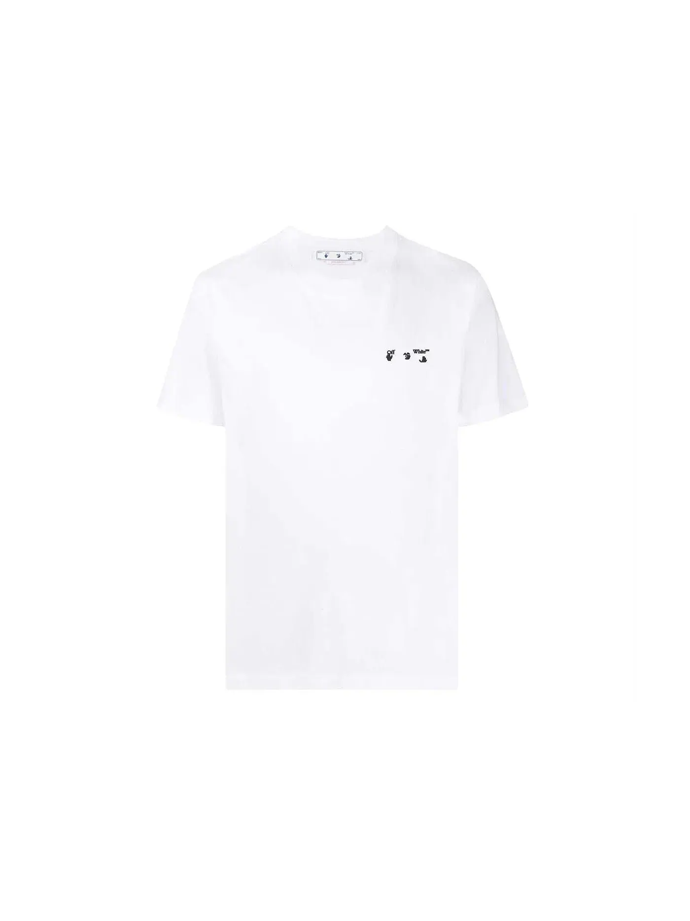 Мужская футболка с коротким рукавом Logo Slim OFF-WHITE — изображение 1 из 1, белый