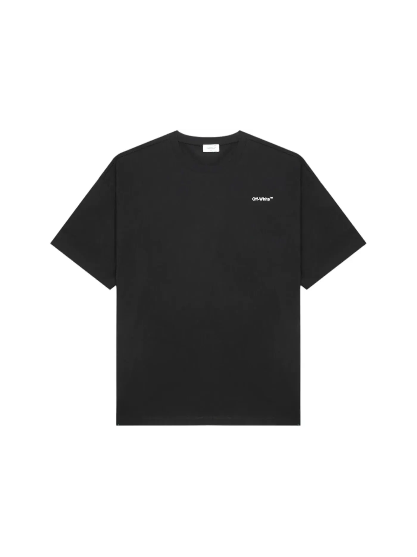 Мужская футболка с принтом Marker Arrow OFF-WHITE — изображение 1 из 2, черный/розовый