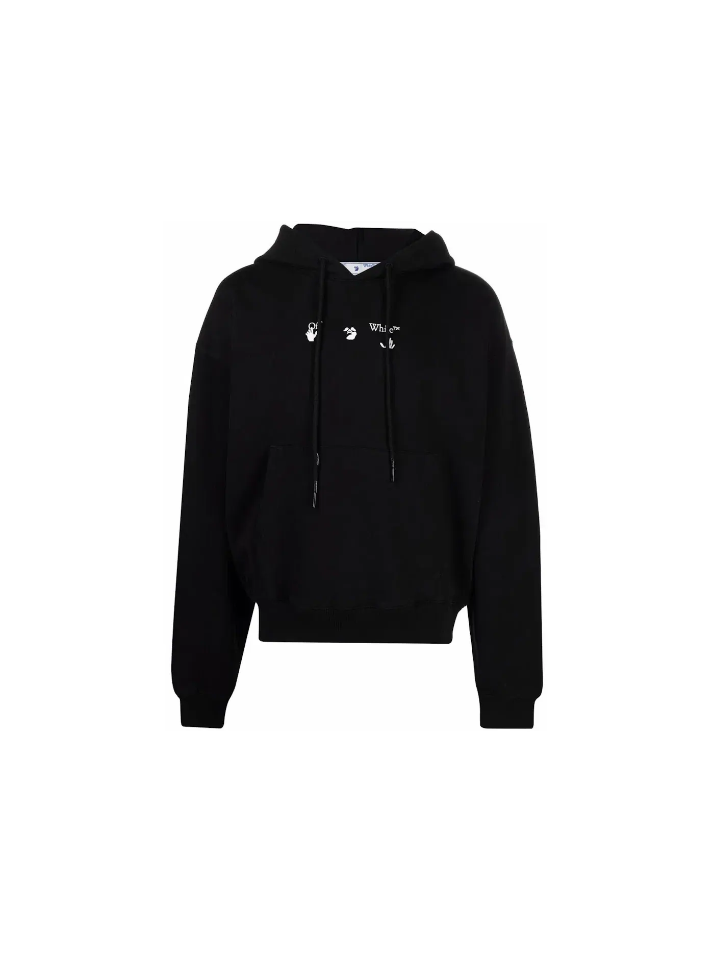 Мужской худи с принтом Marker OFF-WHITE — изображение 1 из 2, черный/красный