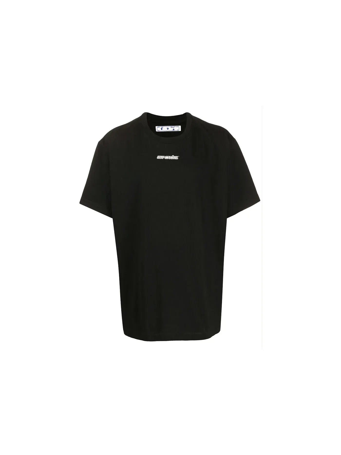 Мужская футболка оверсайз с принтом Marker Red Arrows Tee OFF-WHITE — изображение 1 из 2, черный