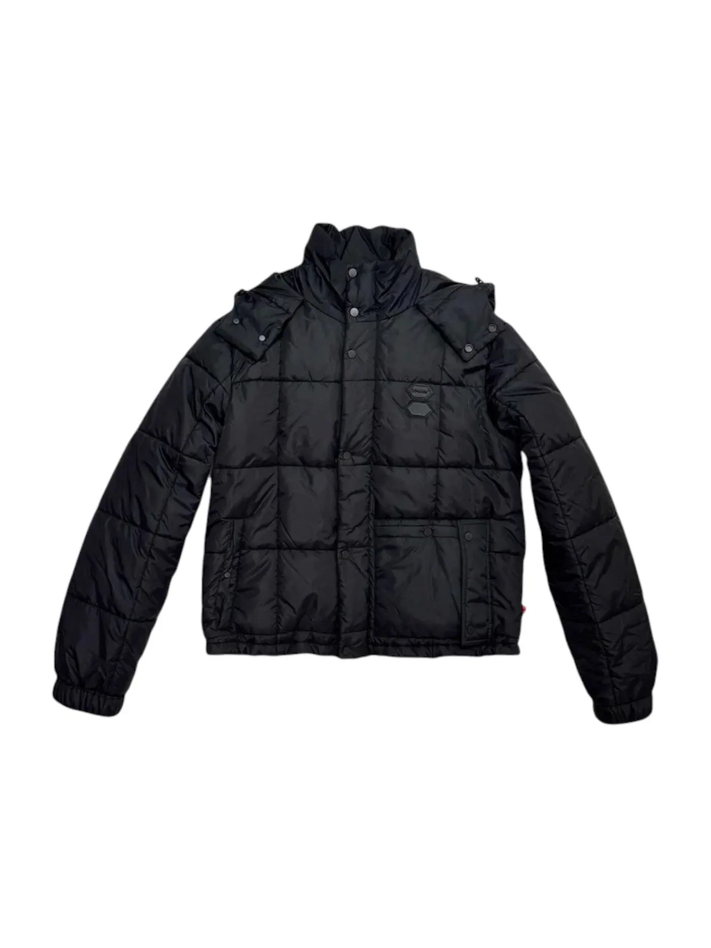 Мужская куртка-пуховик OFF-WHITE Jacket — изображение 1 из 3, черный