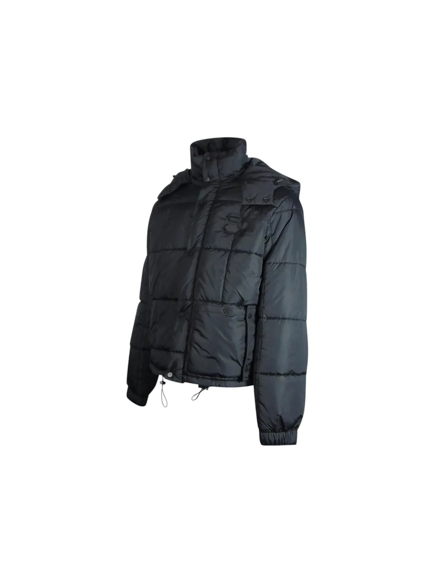 Мужская куртка-пуховик OFF-WHITE Jacket — изображение 3 из 3, черный