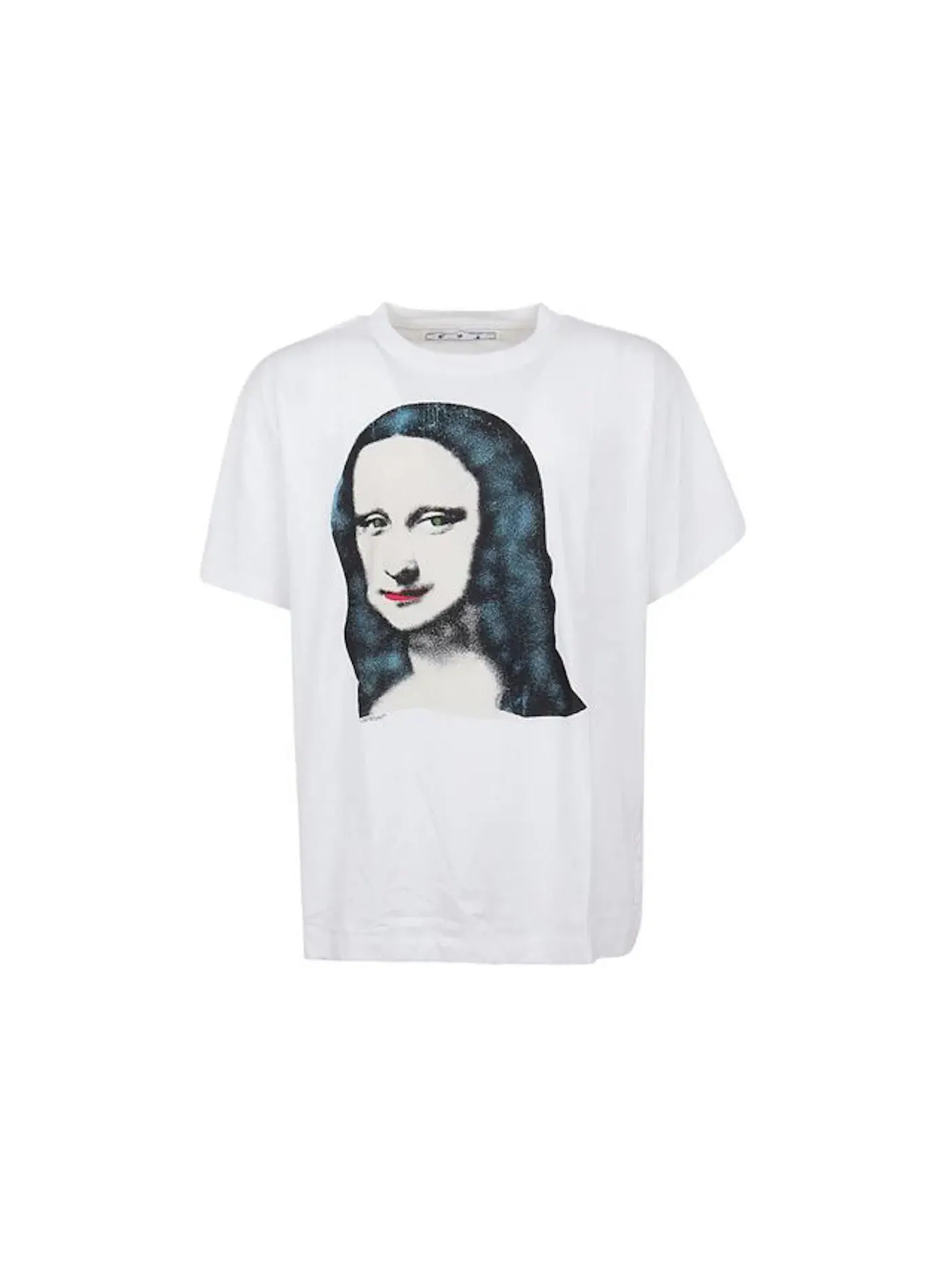 Мужская футболка с принтом T-Shirt OFF-WHITE — изображение 1 из 2, белый