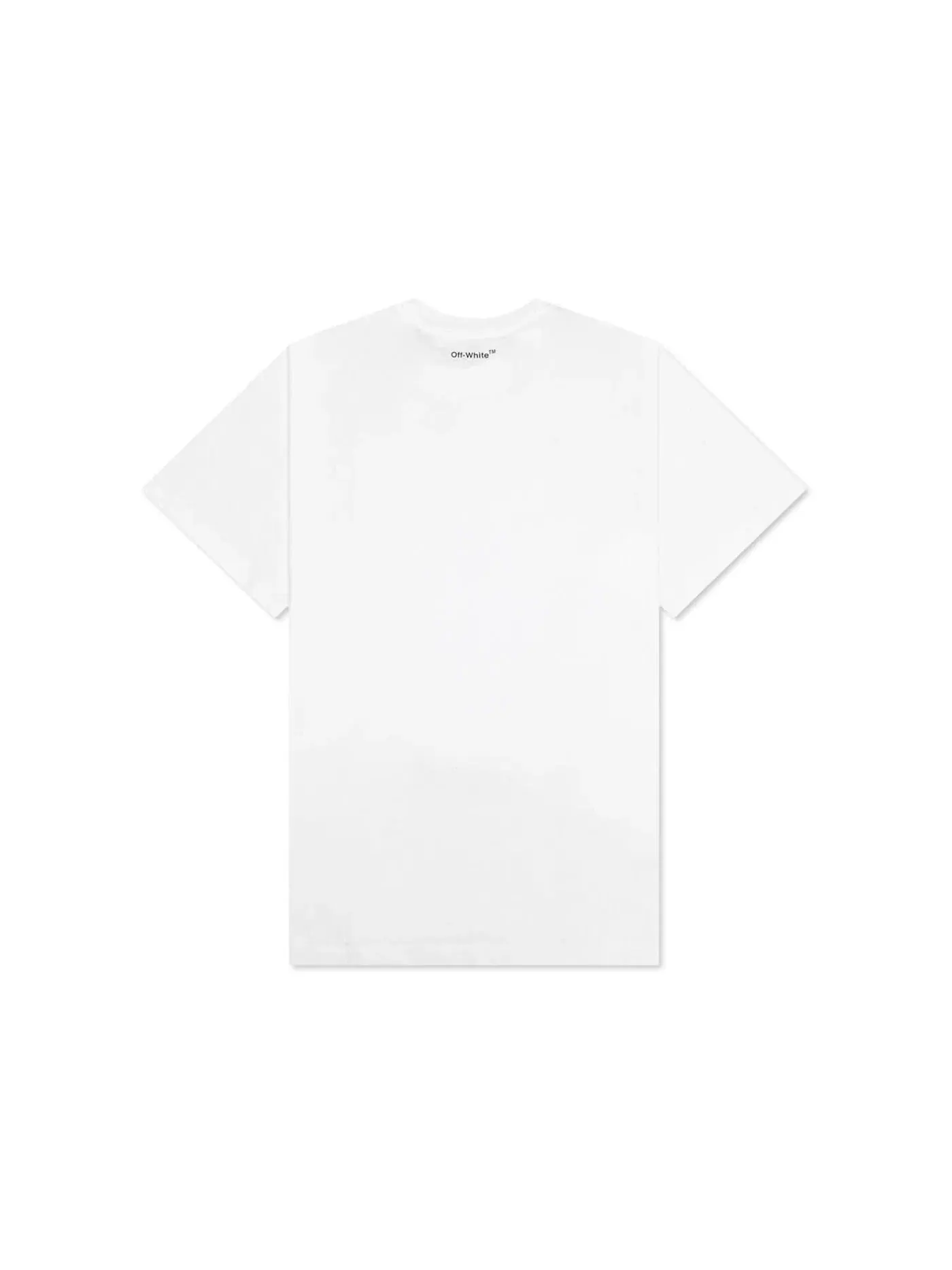 Мужская футболка с принтом Mona Lisa Print Logo OFF-WHITE — изображение 2 из 2, белый/синий/черный