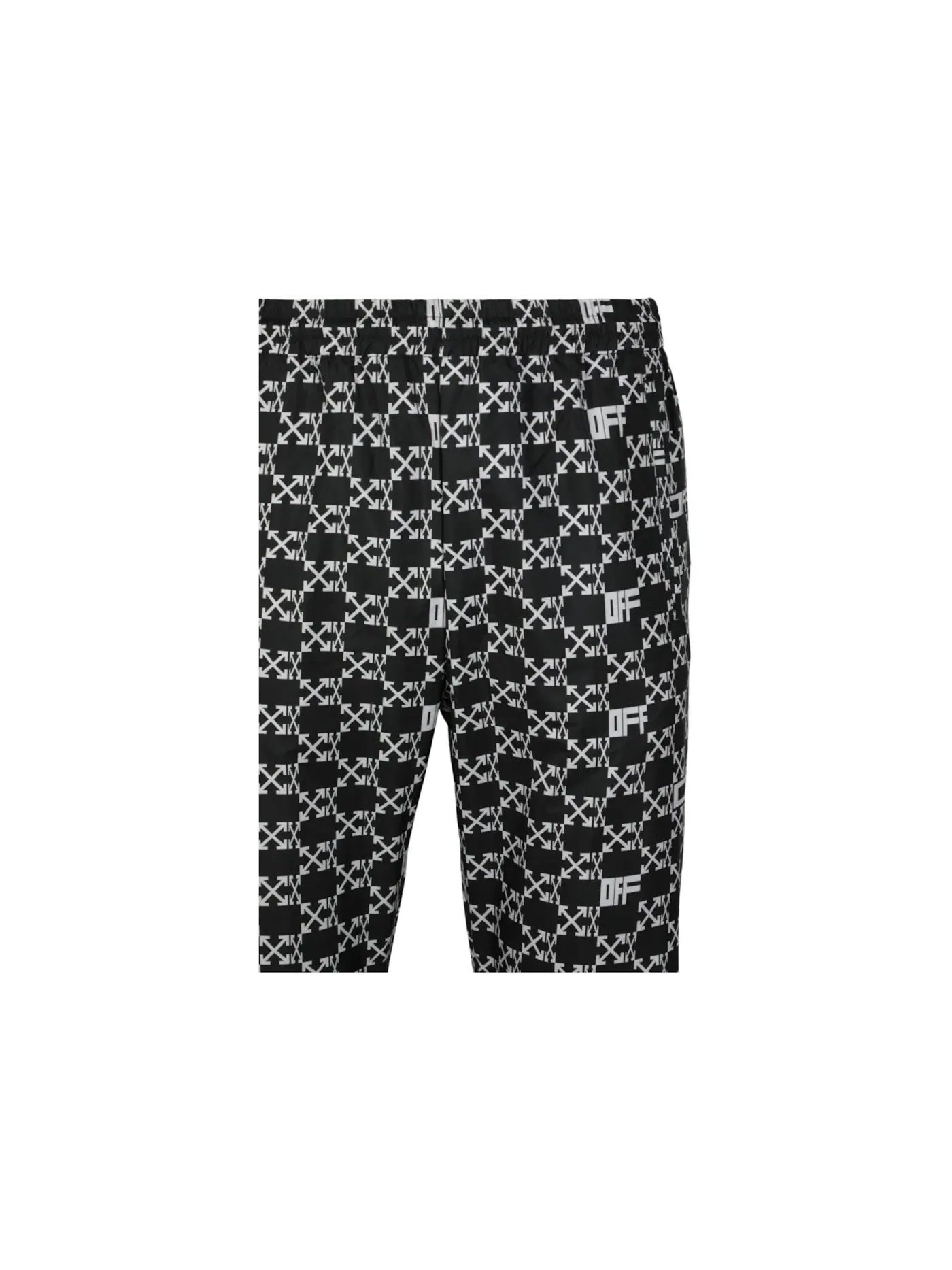 Мужские спортивные брюки с принтом Monogram Arrow OFF-WHITE — изображение 3 из 3, черный