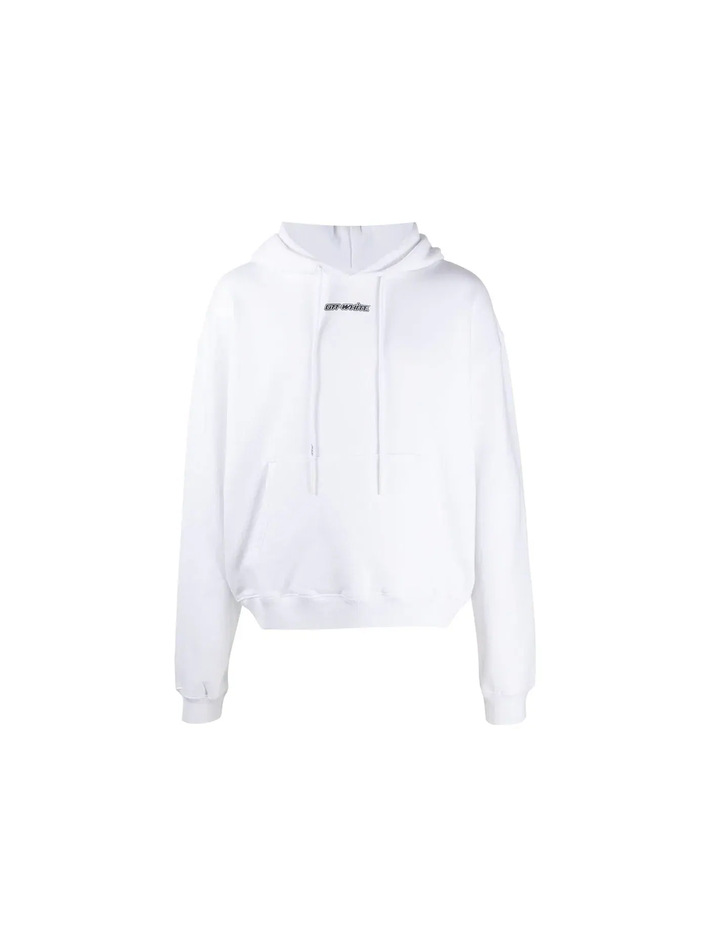 Мужская худи Oversize Fit Marker Arrows OFF-WHITE — изображение 1 из 2, белый/синий