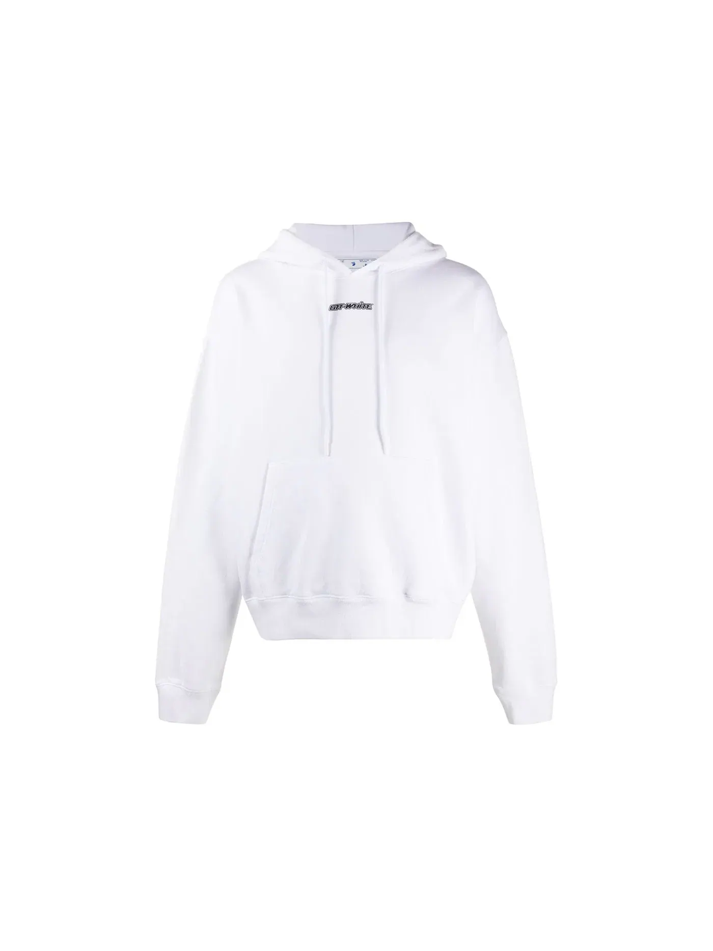 Мужской худи Oversize Fit Marker Arrows OFF-WHITE — изображение 1 из 2, белый/красный